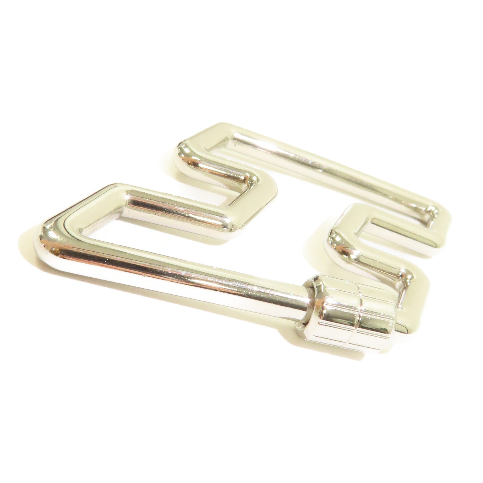 HERMES 金屬Key Charm鎖匙扣銀色