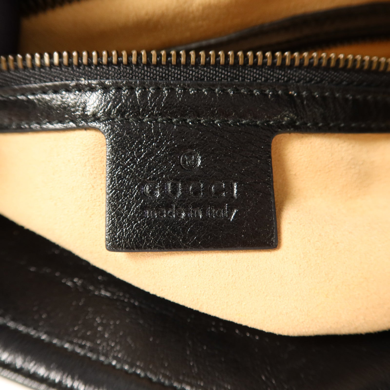 GUCCI 牛皮皮革Shoulder Bag金扣手挽袋