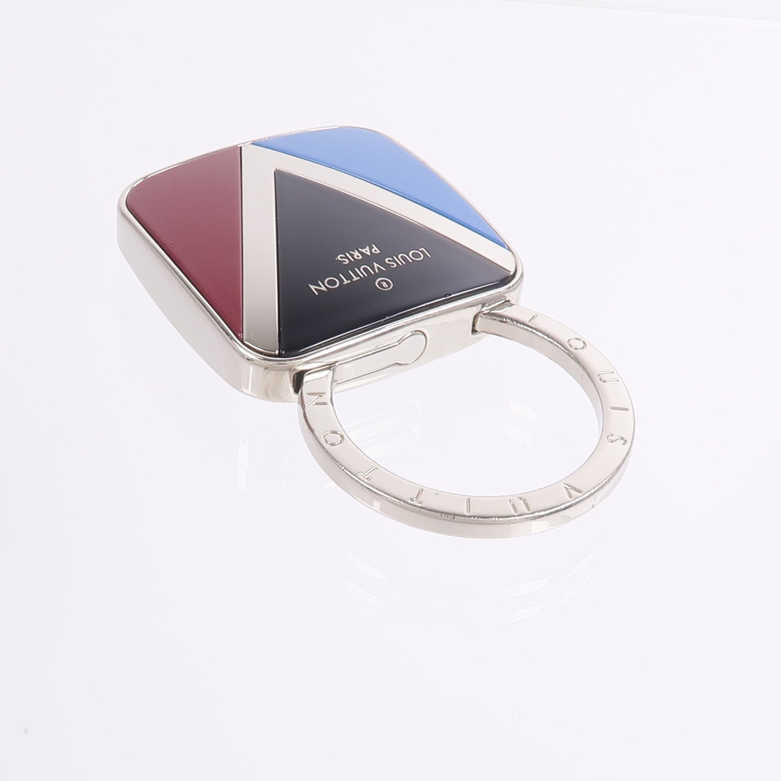 LOUIS VUITTON 金屬Gaston V Twist Key Ring鑰匙圈