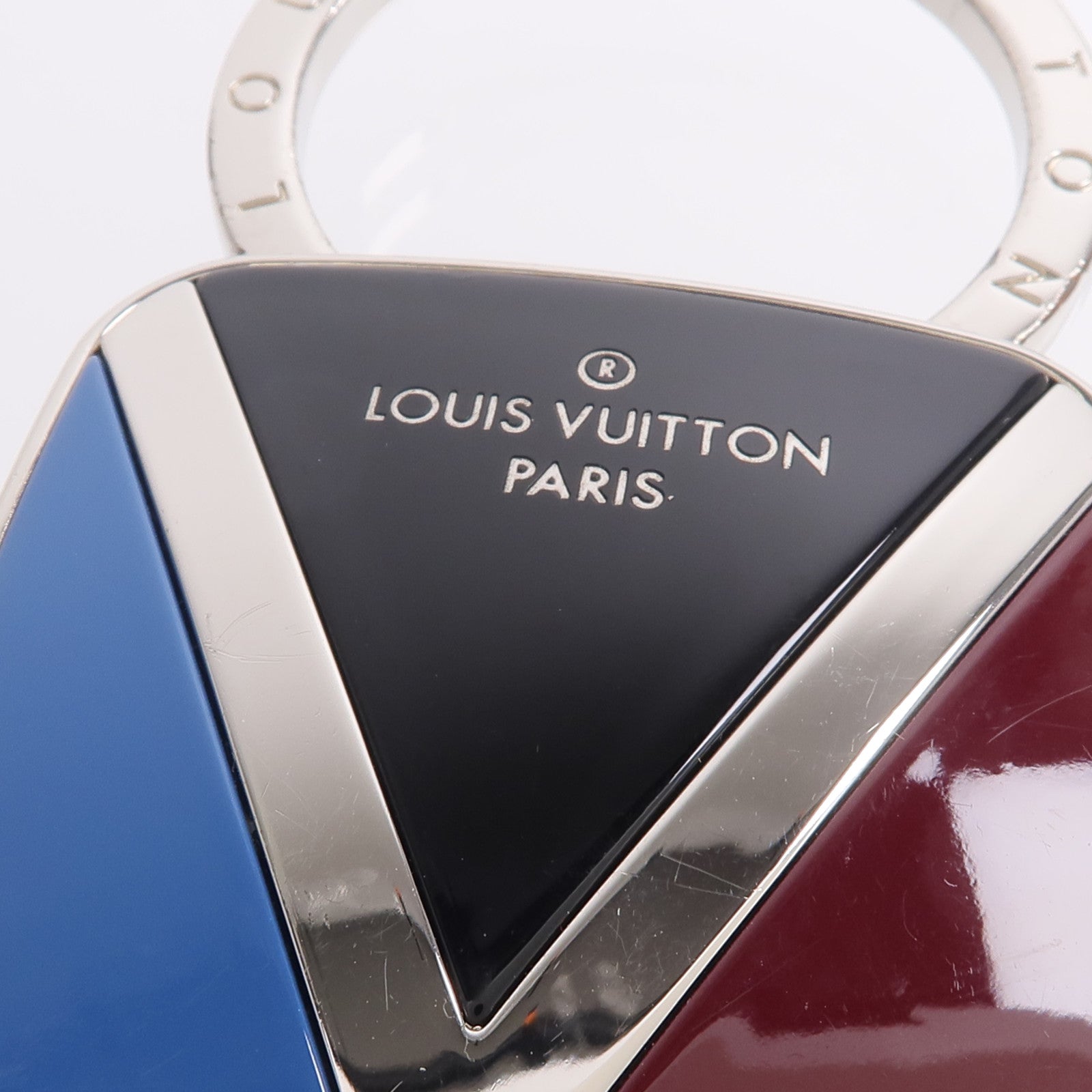 LOUIS VUITTON 金屬Gaston V Twist Key Ring鑰匙圈