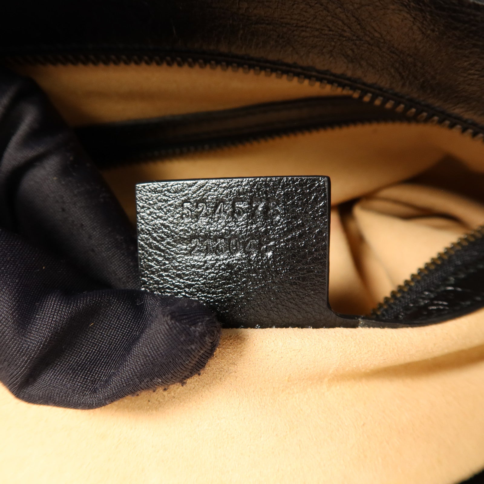 GUCCI 牛皮皮革Shoulder Bag金扣手挽袋