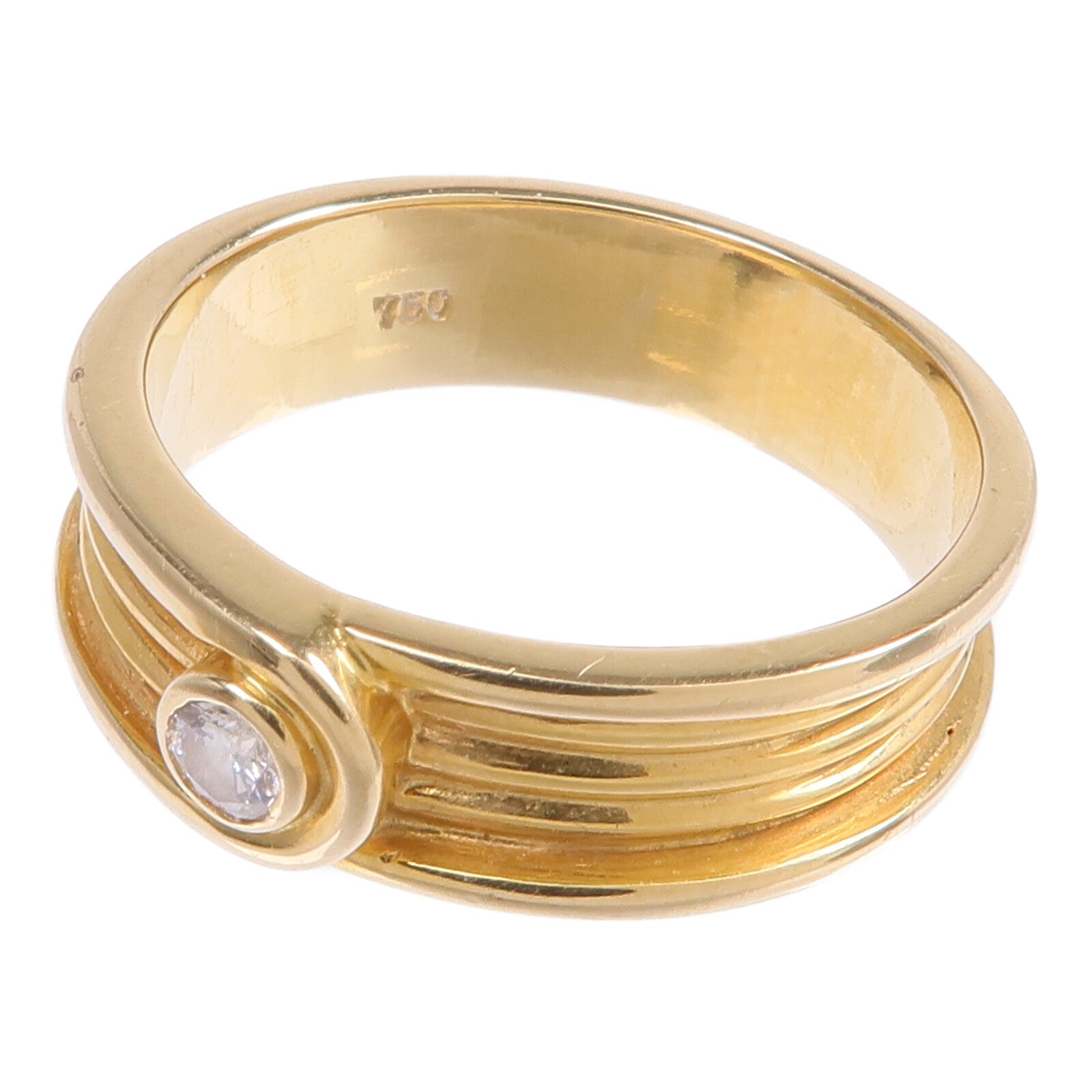 JEWELRY 18K黃金Diamond Ring鑽石戒指US#5