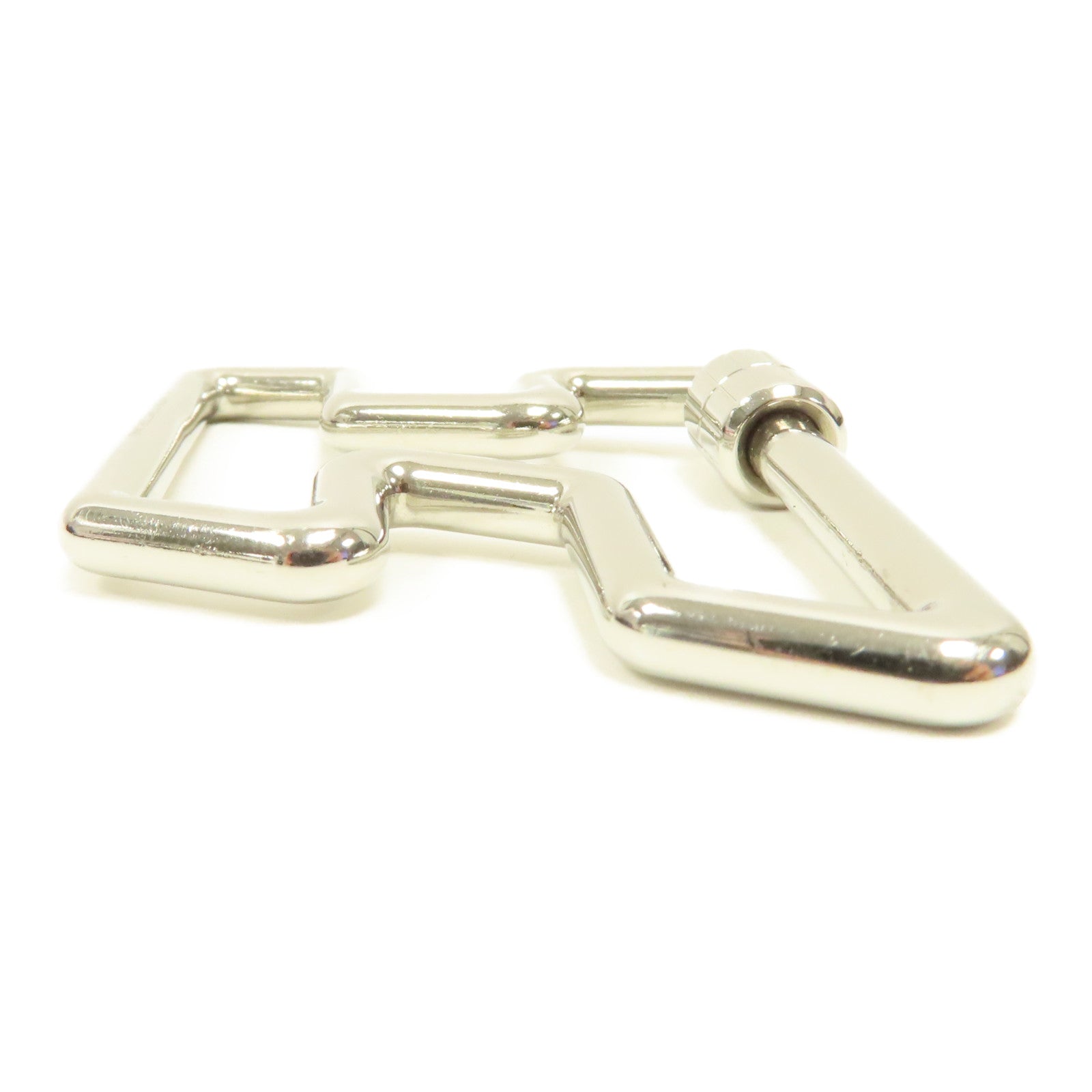 HERMES 金屬Key Charm鎖匙扣銀色