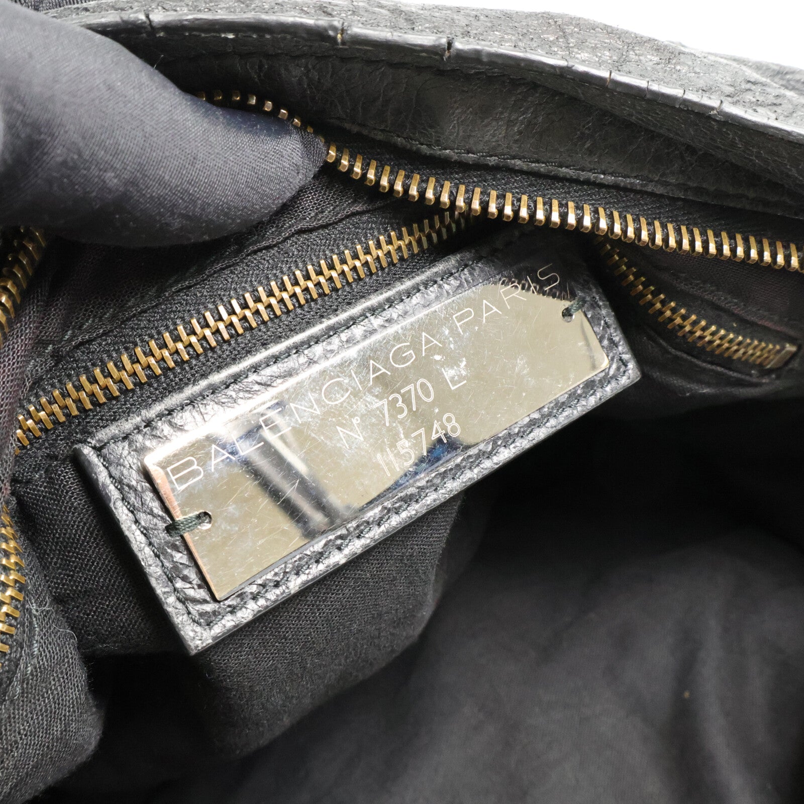 BALENCIAGA 羊皮皮革Le City Tote手挽肩背兩用袋