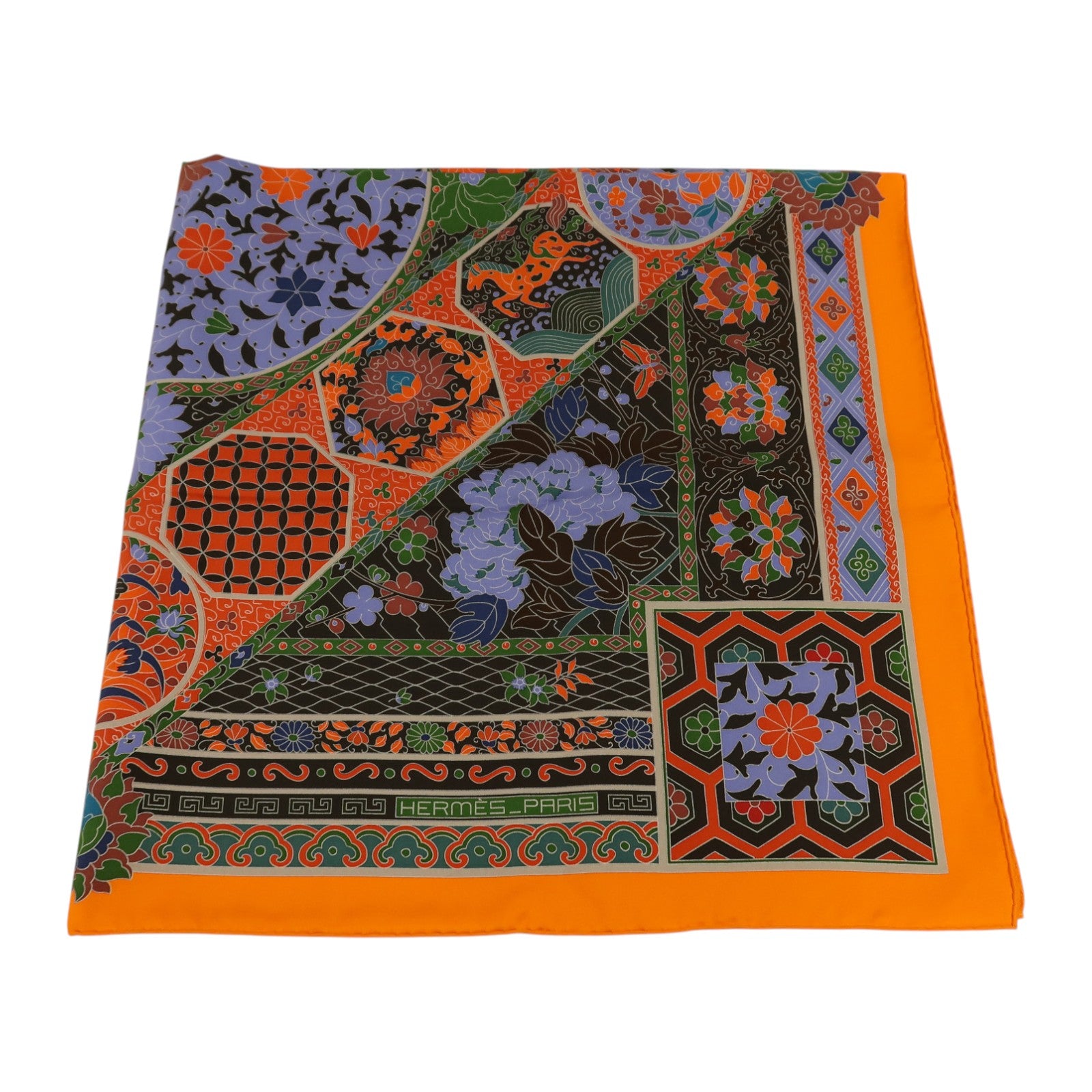 HERMES 絲質Scarf 90x90絲巾