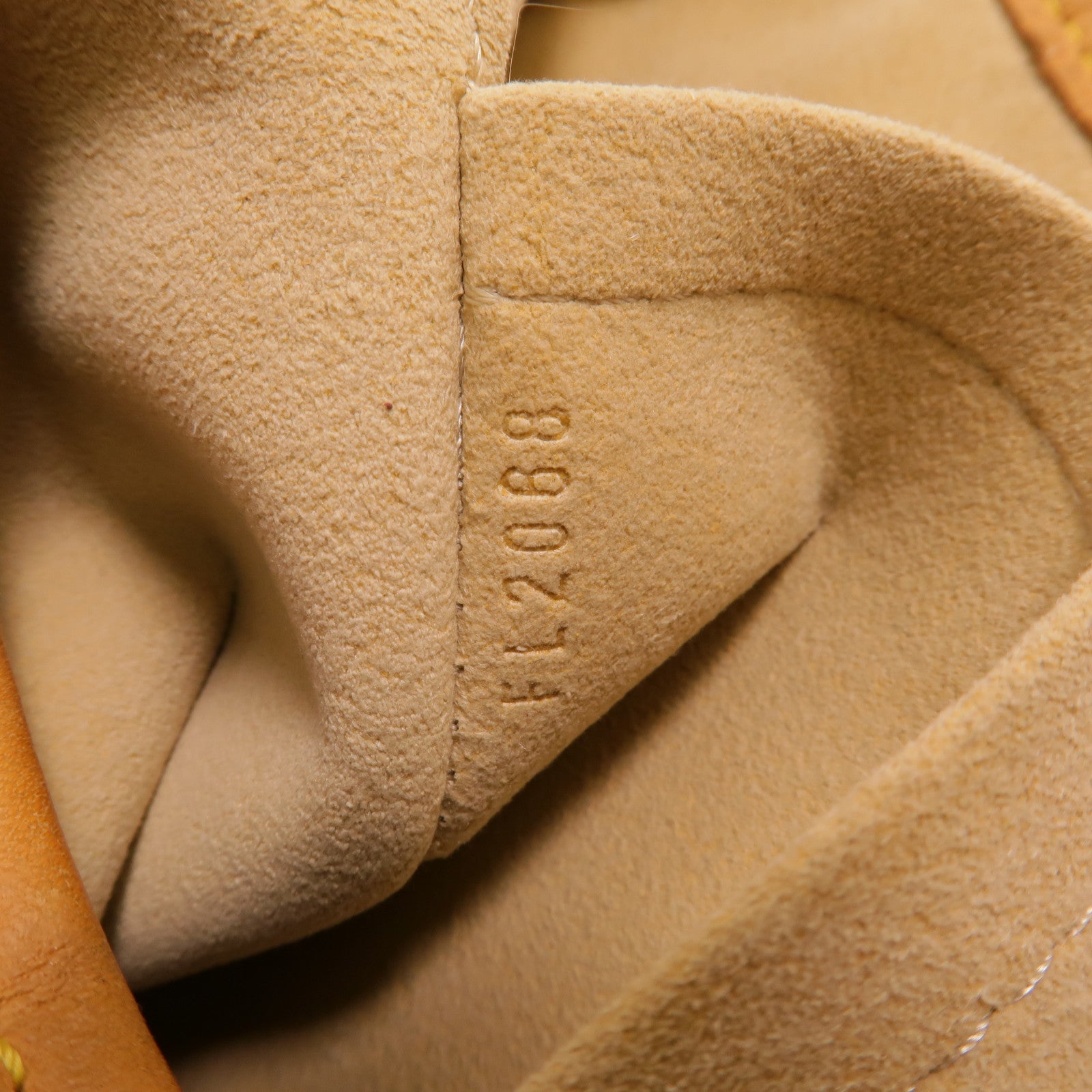 LOUIS VUITTON Monogram Galliera PM金扣肩背袋棕色