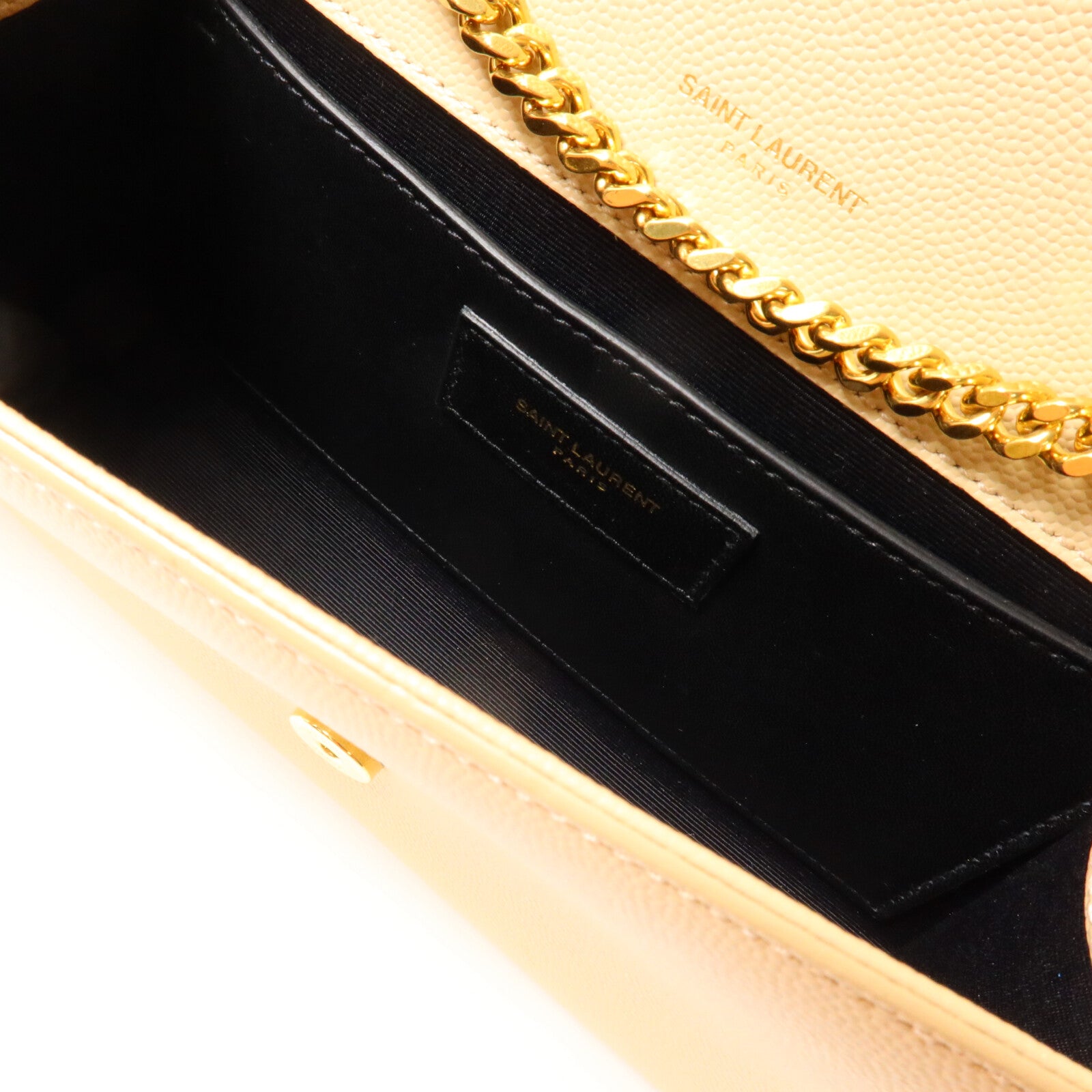 SAINT LAURENT 牛皮皮革Kate Small鏈帶肩背袋
