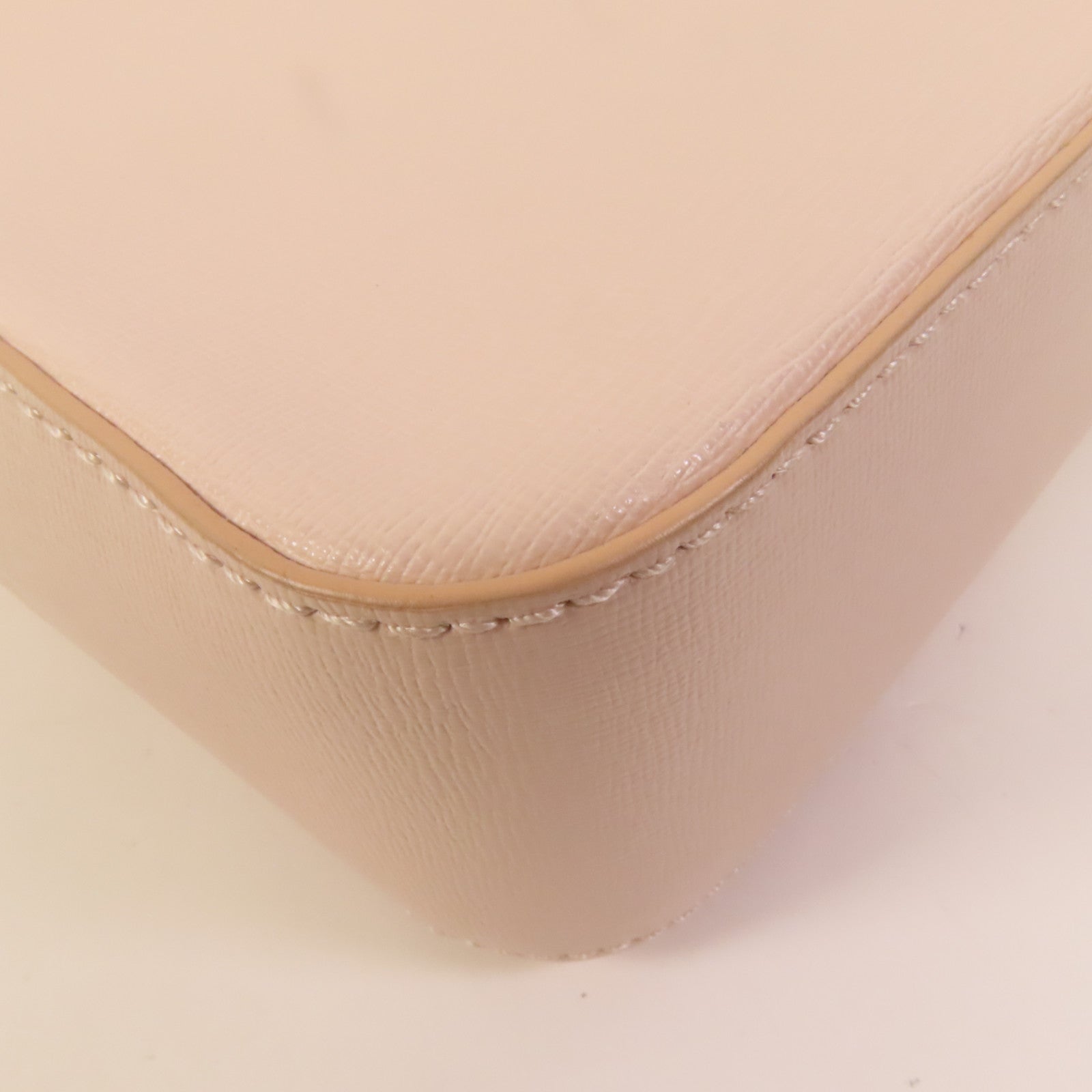 SELECTION 【激減優惠】牛皮皮革Shoulder Bag金扣肩背袋