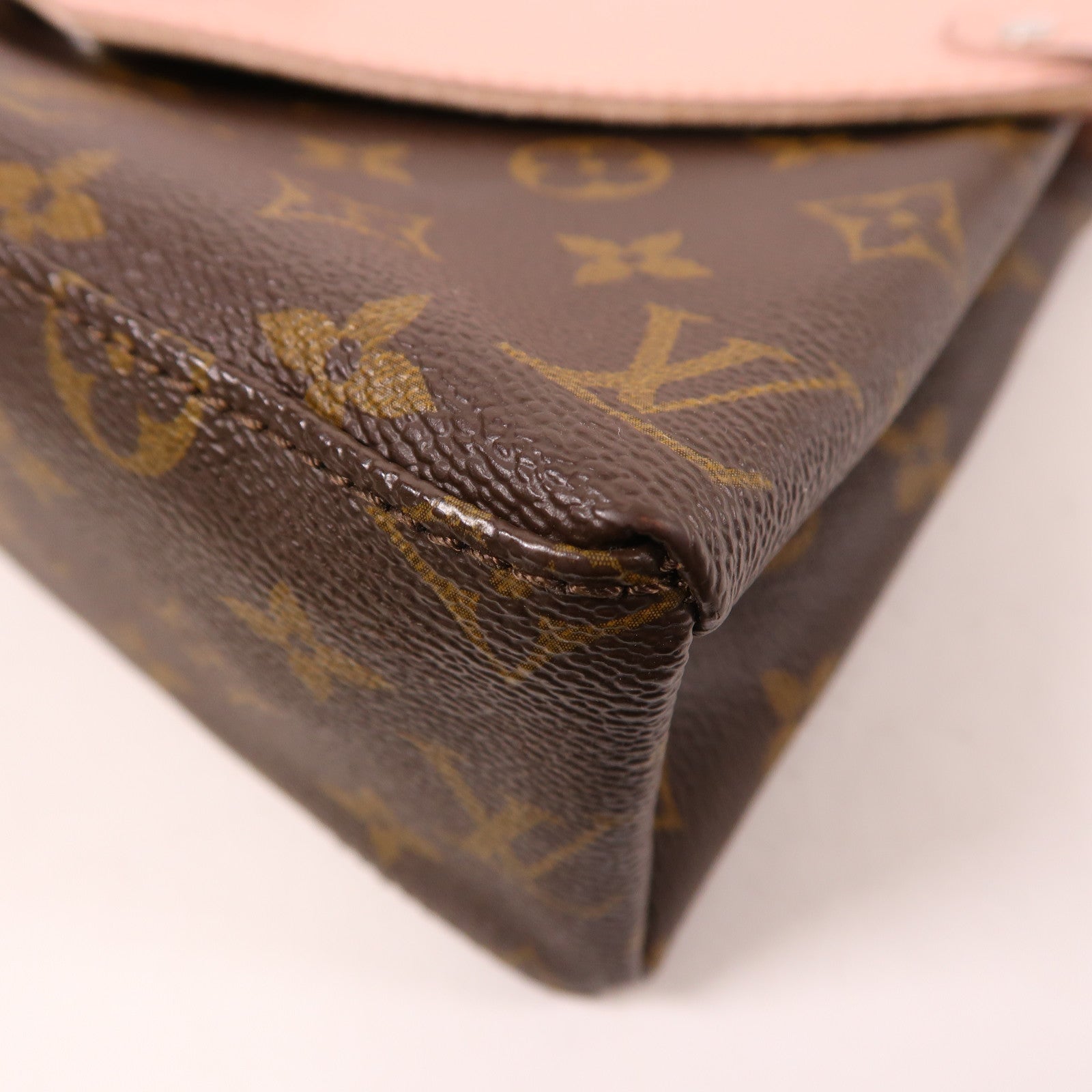 LOUIS VUITTON Epi/Monogram Saint Michel銀扣肩背袋