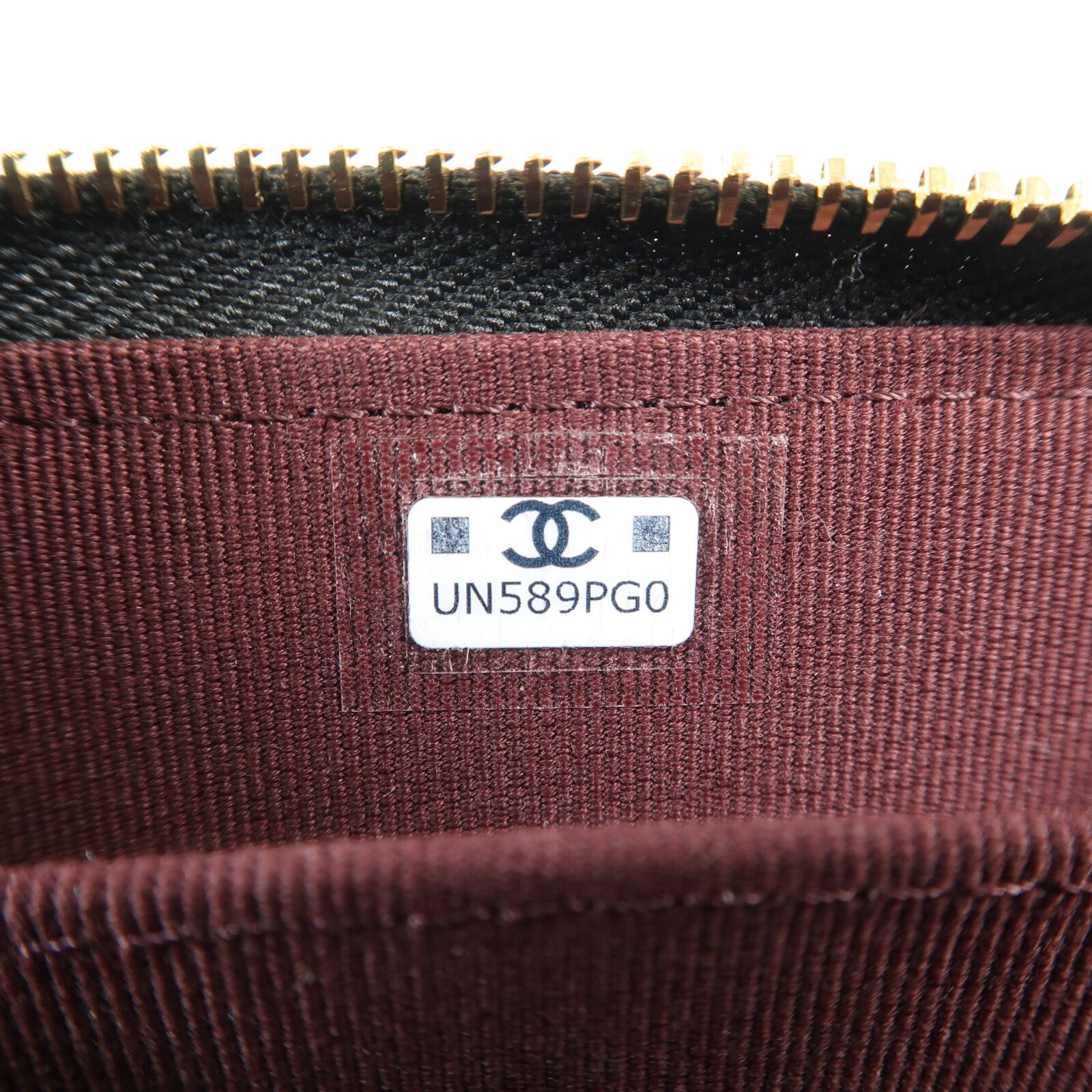 CHANEL 牛皮皮革Card Case金扣卡片套