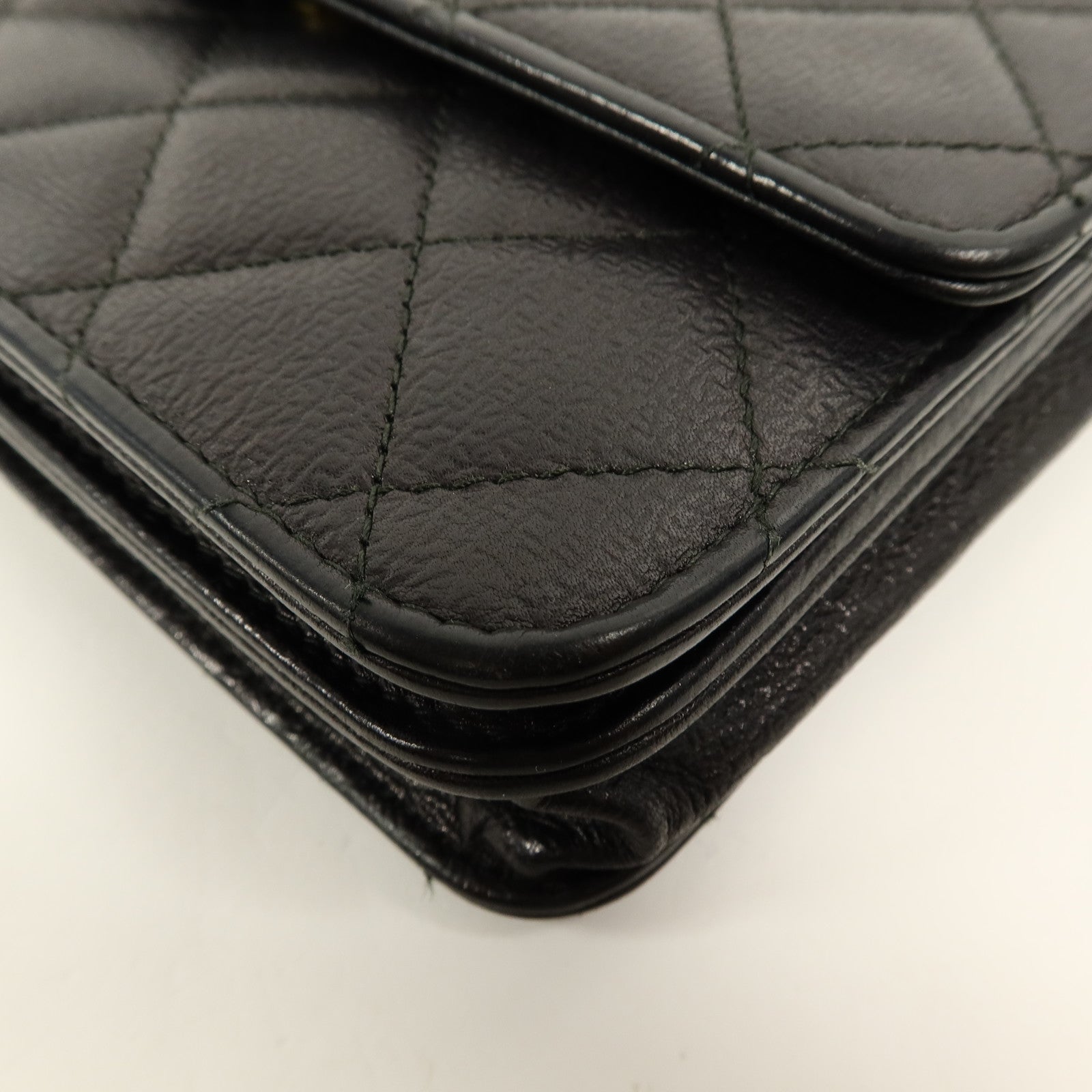 CHANEL 羊皮皮革Wallet On Chain鏈帶肩背袋
