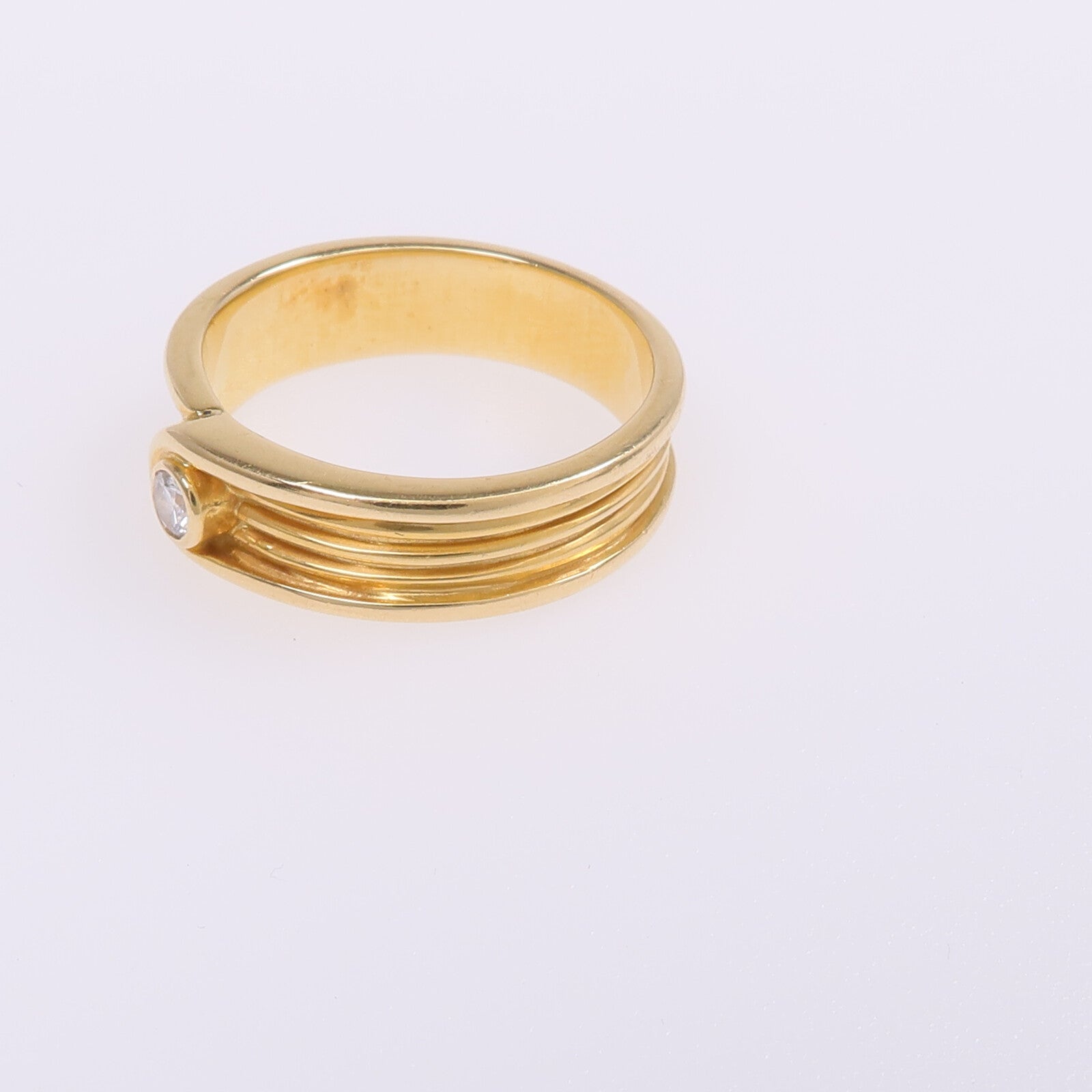 JEWELRY 18K黃金Diamond Ring鑽石戒指US#5