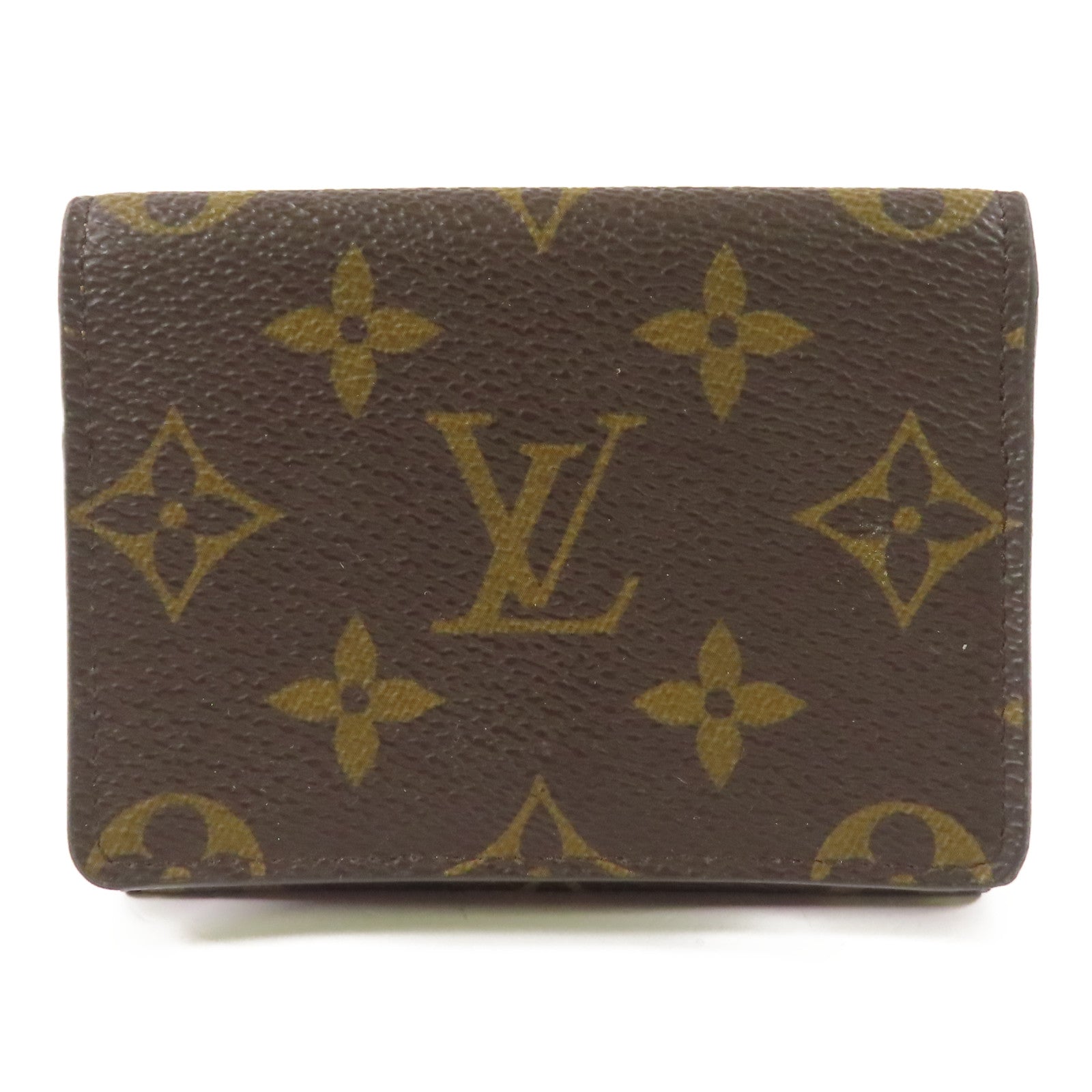 LOUIS VUITTON Monogram Enveloppe Carte De Visite金扣卡片套