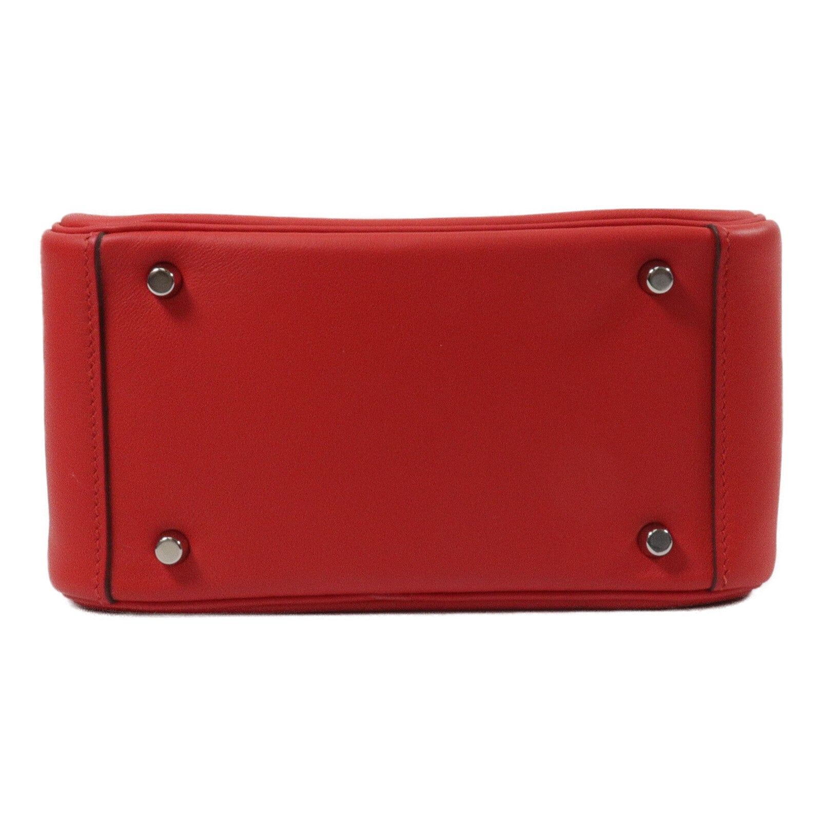 HERMES Swift皮革Mini Lindy手挽肩背兩用袋Rough de Coeur