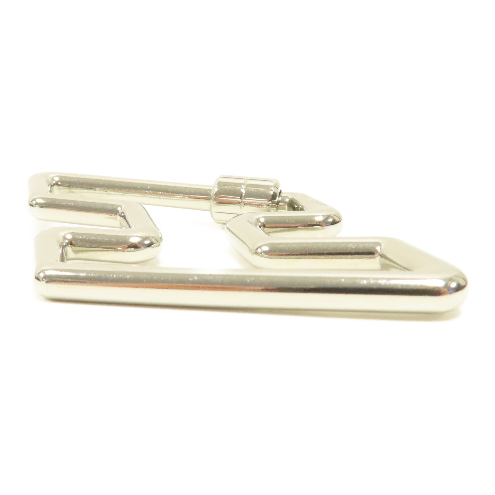 HERMES 金屬Key Charm鎖匙扣銀色