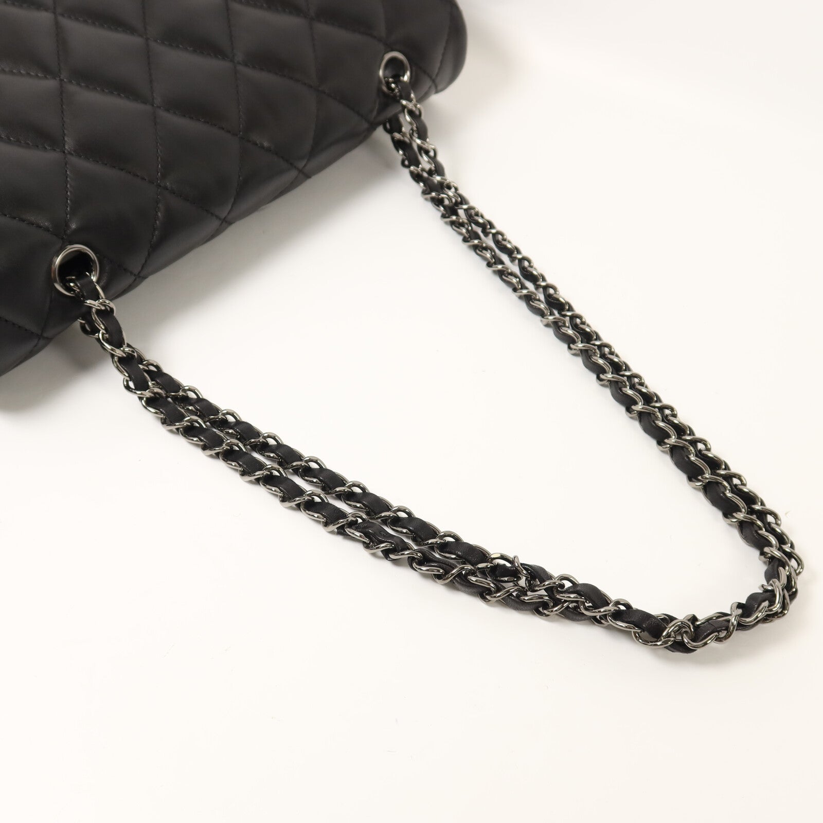 CHANEL 羊皮皮革Shoulder Bag鏈帶肩背袋