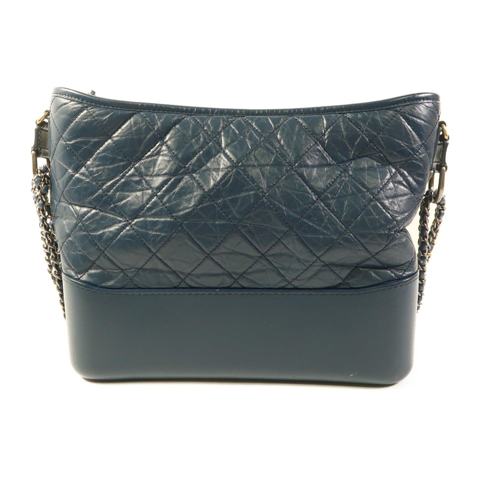 CHANEL【激減優惠】 牛皮皮革Gabrielle Medium鏈帶肩背袋