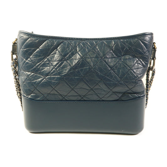 CHANEL【激減優惠】 牛皮皮革Gabrielle Medium鏈帶肩背袋