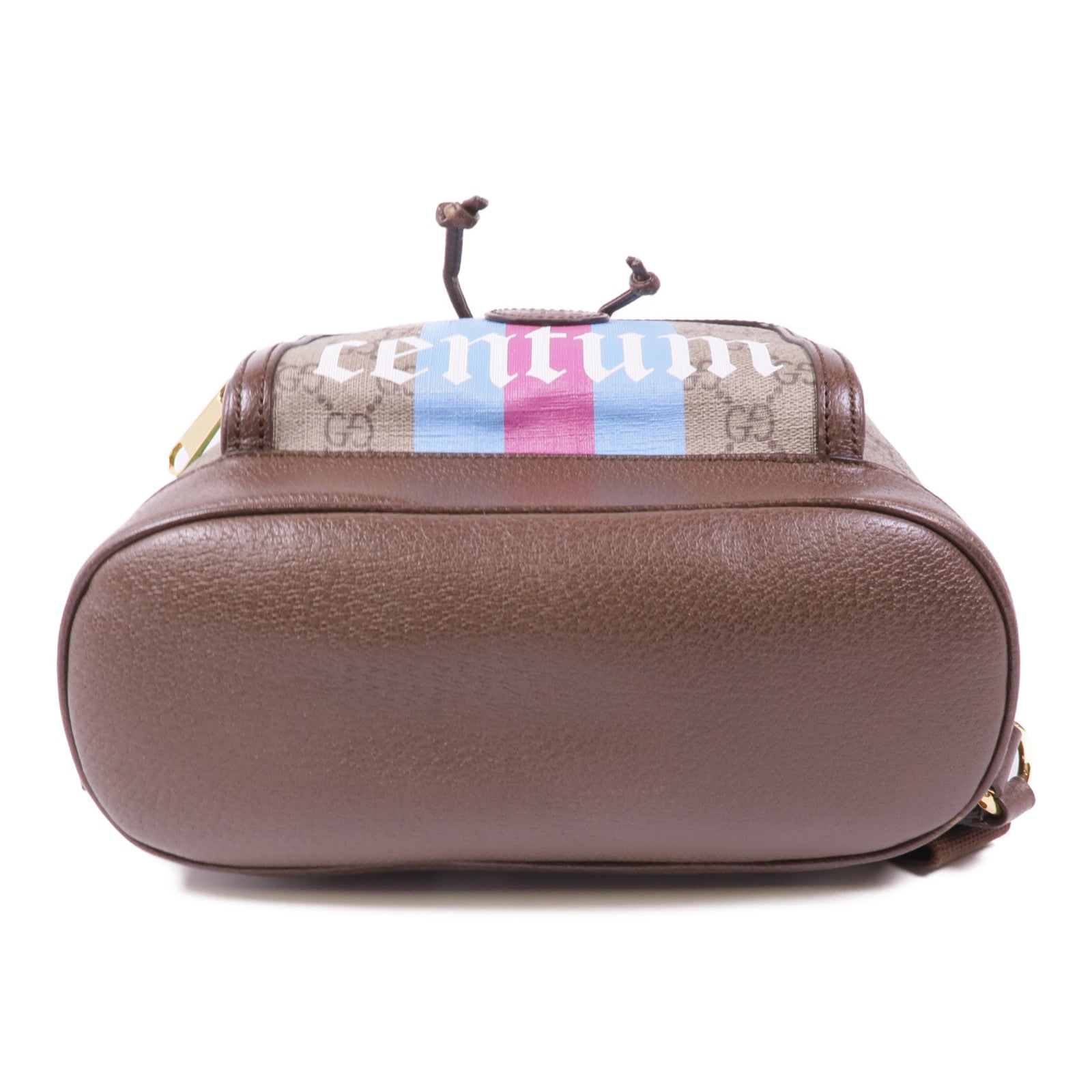 GUCCI 塗層帆布GG Supreme Backpack金扣背包