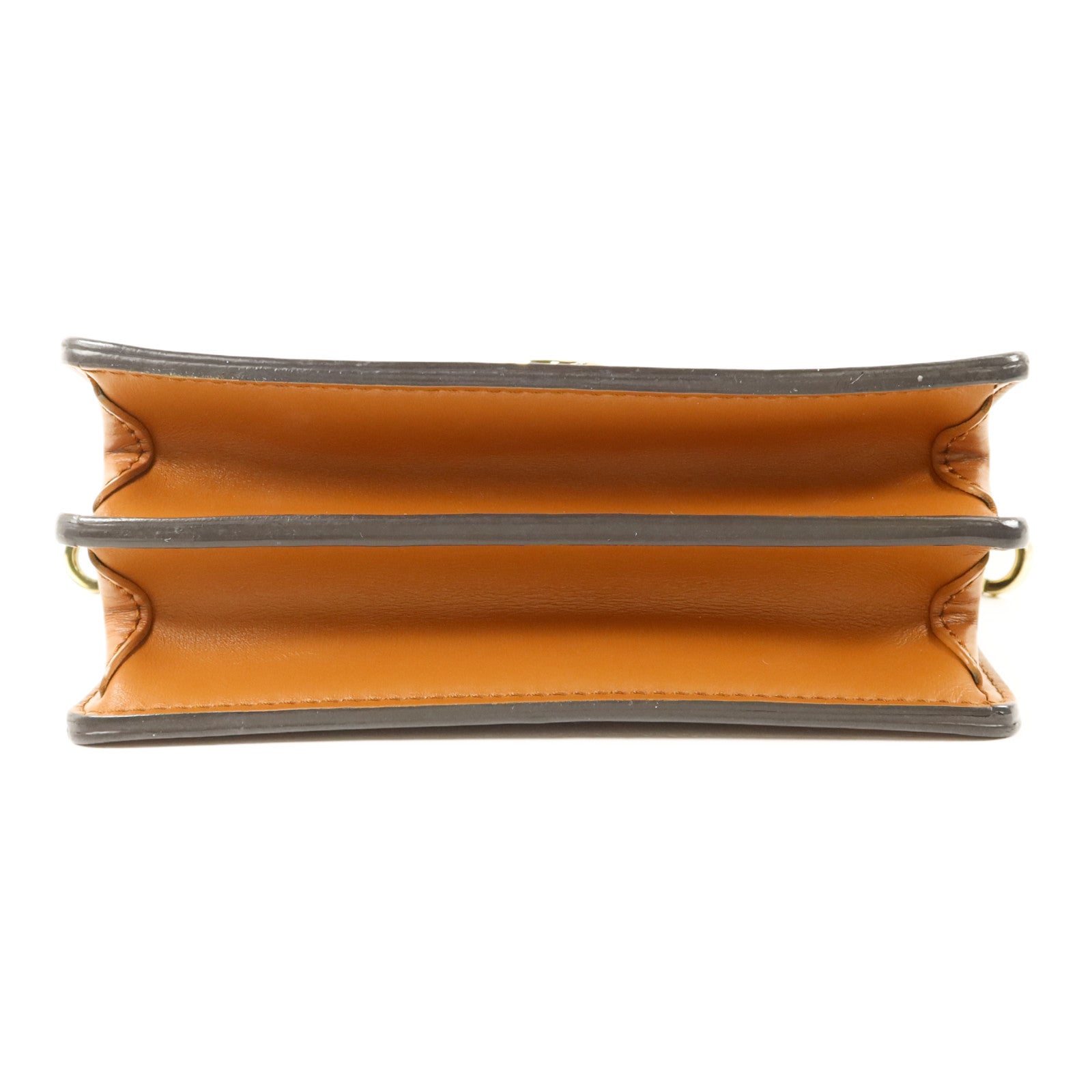 LOUIS VUITTON Monogram Reverse Mini Dauphine金扣肩背袋