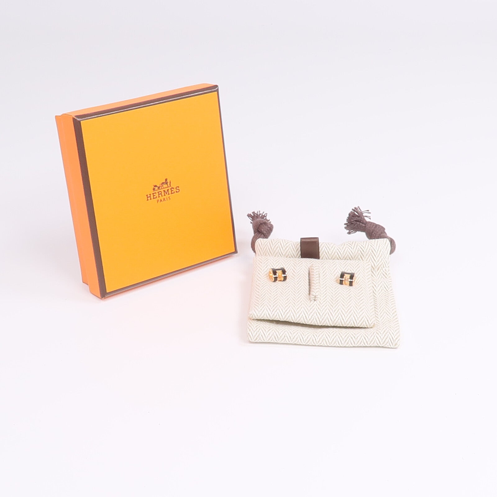 HERMES 金屬Mini Pop H Earrings耳環