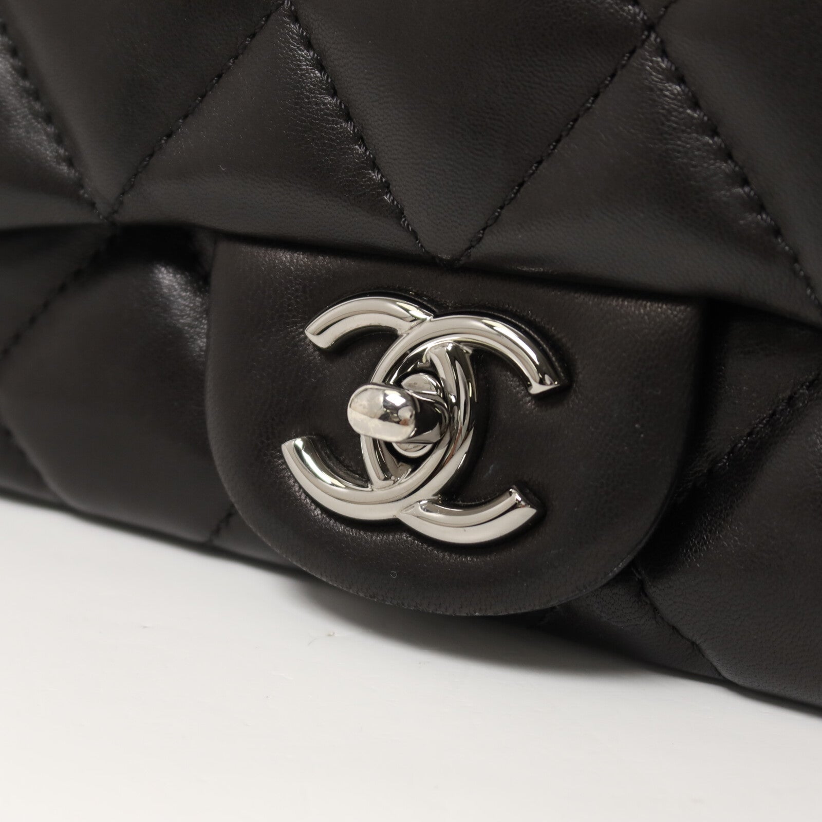 CHANEL 羊皮皮革Shoulder Bag鏈帶肩背袋