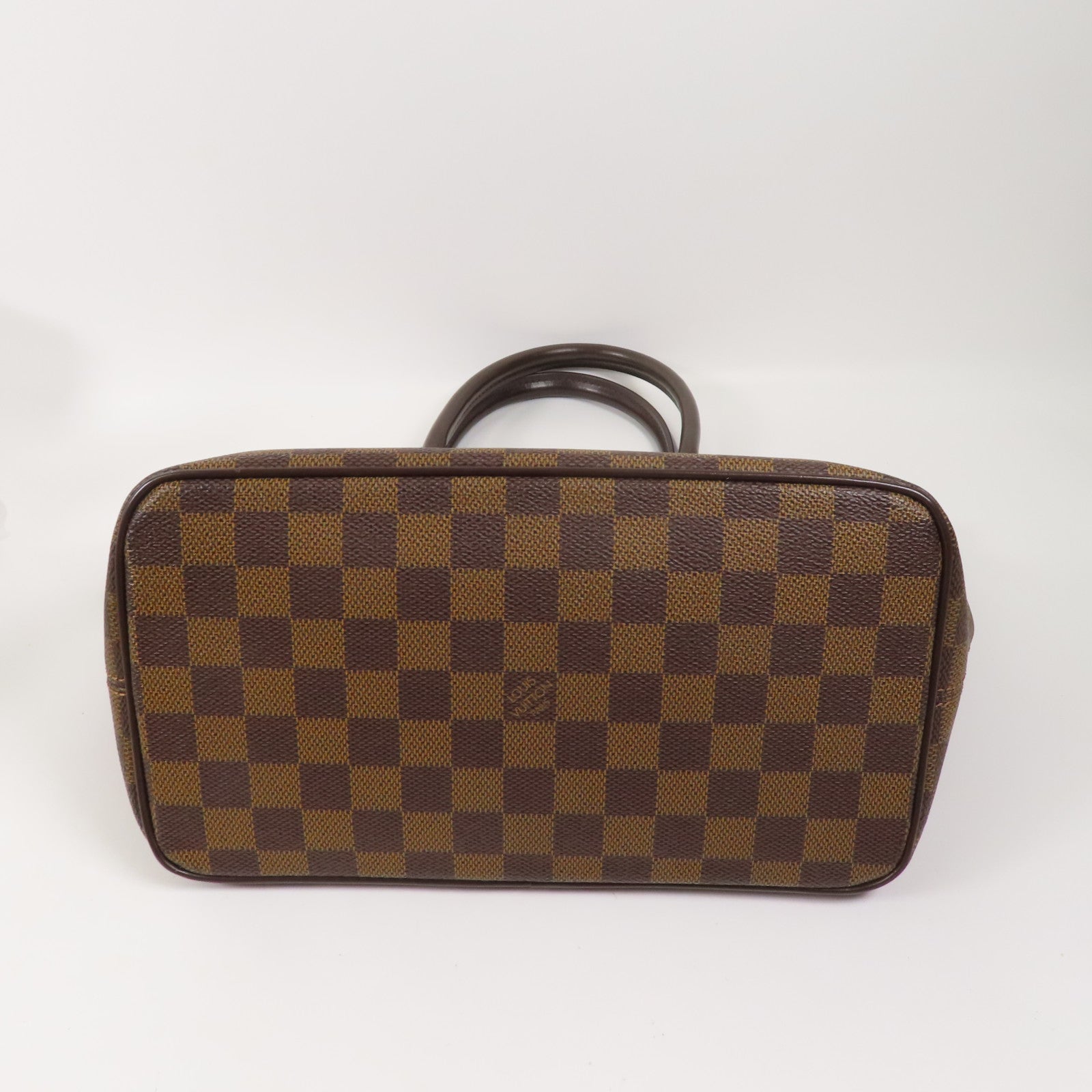 LOUIS VUITTON Damier Saleya PM金扣肩背袋