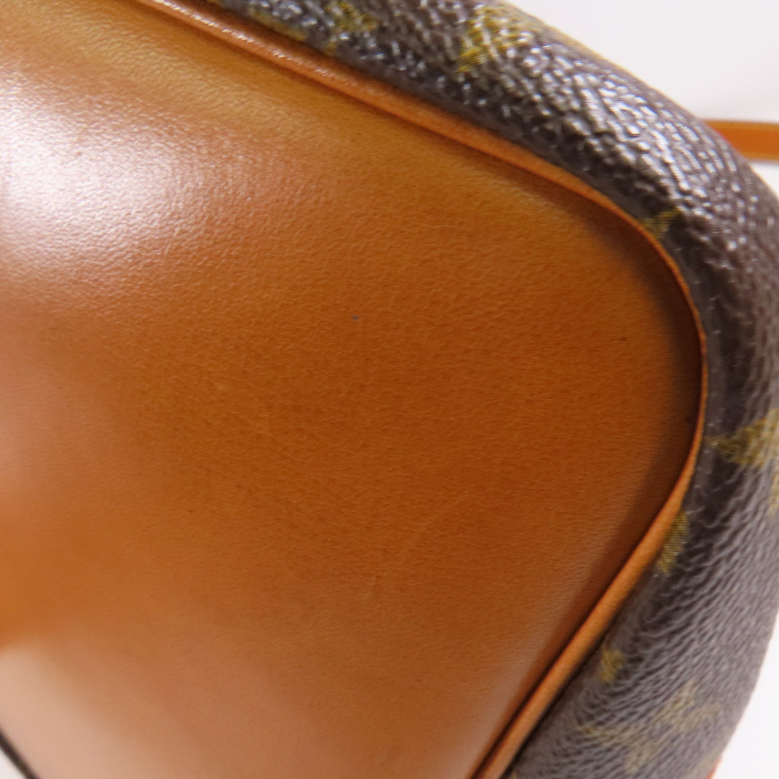 LOUIS VUITTON Monogram Petit Noe金扣肩背袋棕色