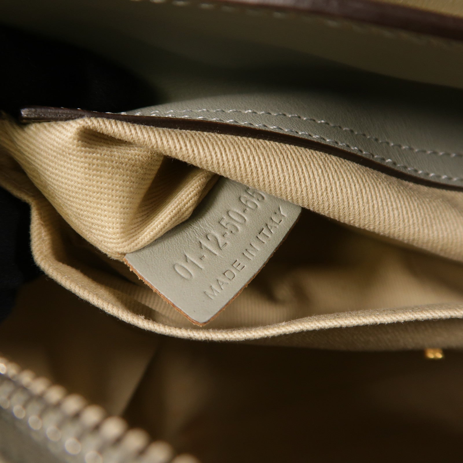 Chloe Handbag Calfskin Leather Green