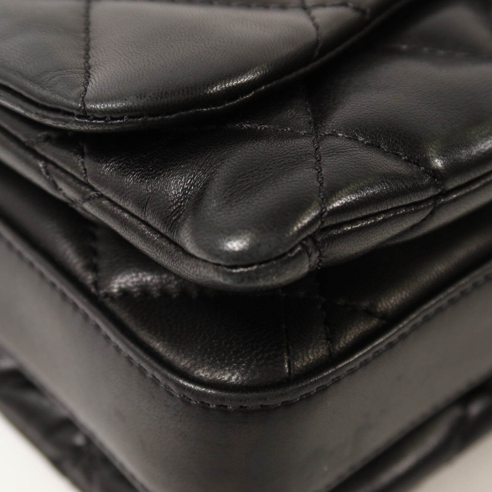 CHANEL 羊皮皮革Shoulder Bag鏈帶肩背袋
