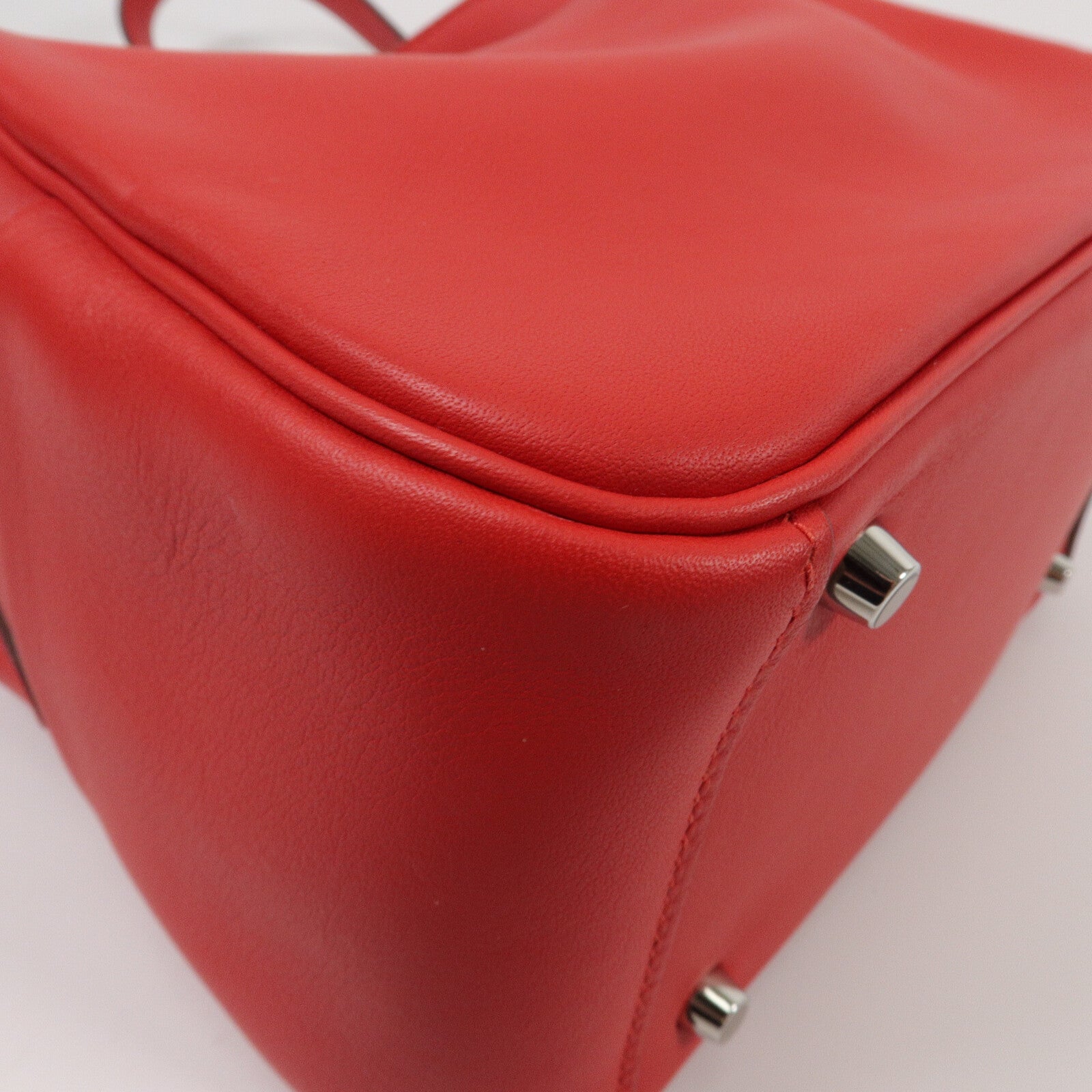HERMES Swift皮革Mini Lindy手挽肩背兩用袋Rough de Coeur