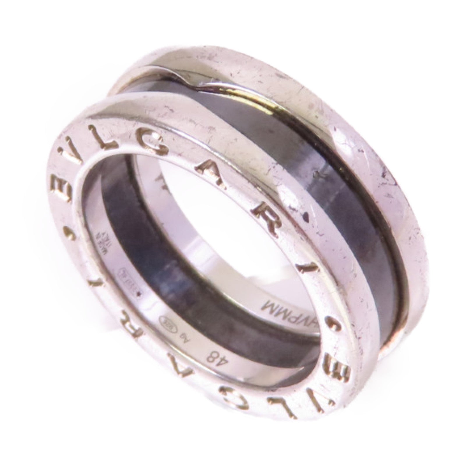 BVLGARI 925純銀Save The Children Ring戒指#48/US#4.25