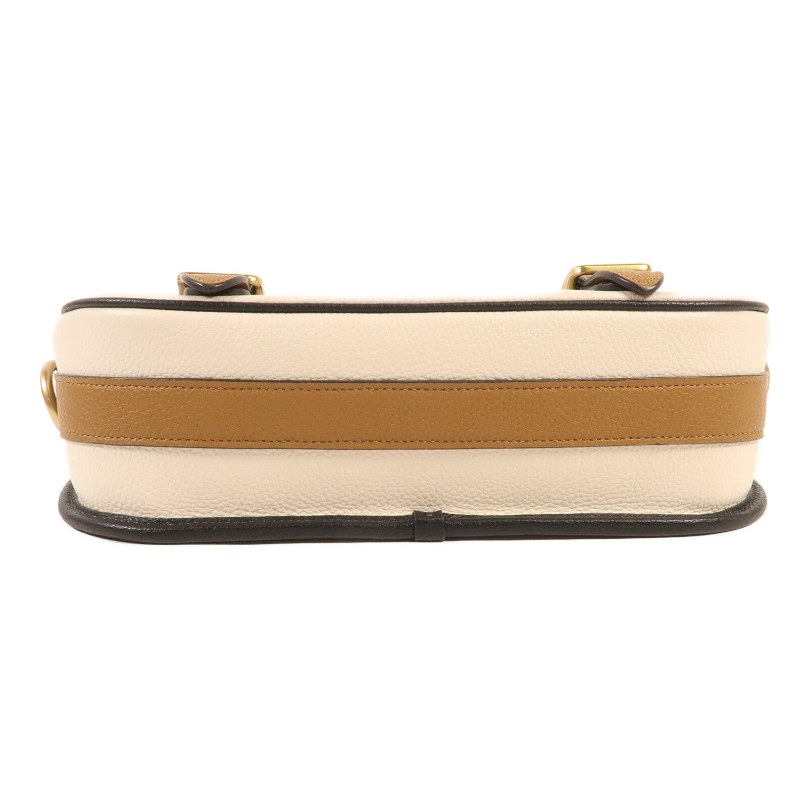 COACH 牛皮皮革Shoulder Bag金扣肩背袋