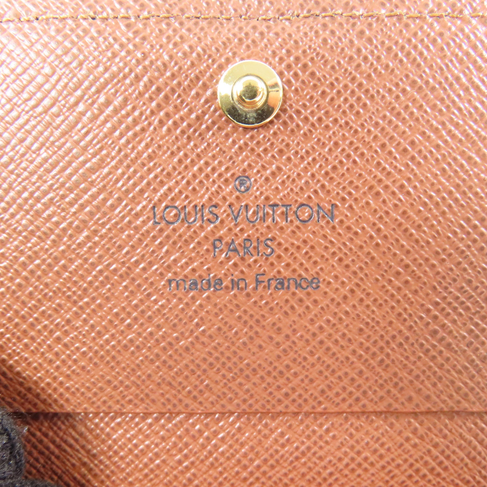LOUIS VUITTON Monogram Enveloppe Carte De Visite金扣卡片套