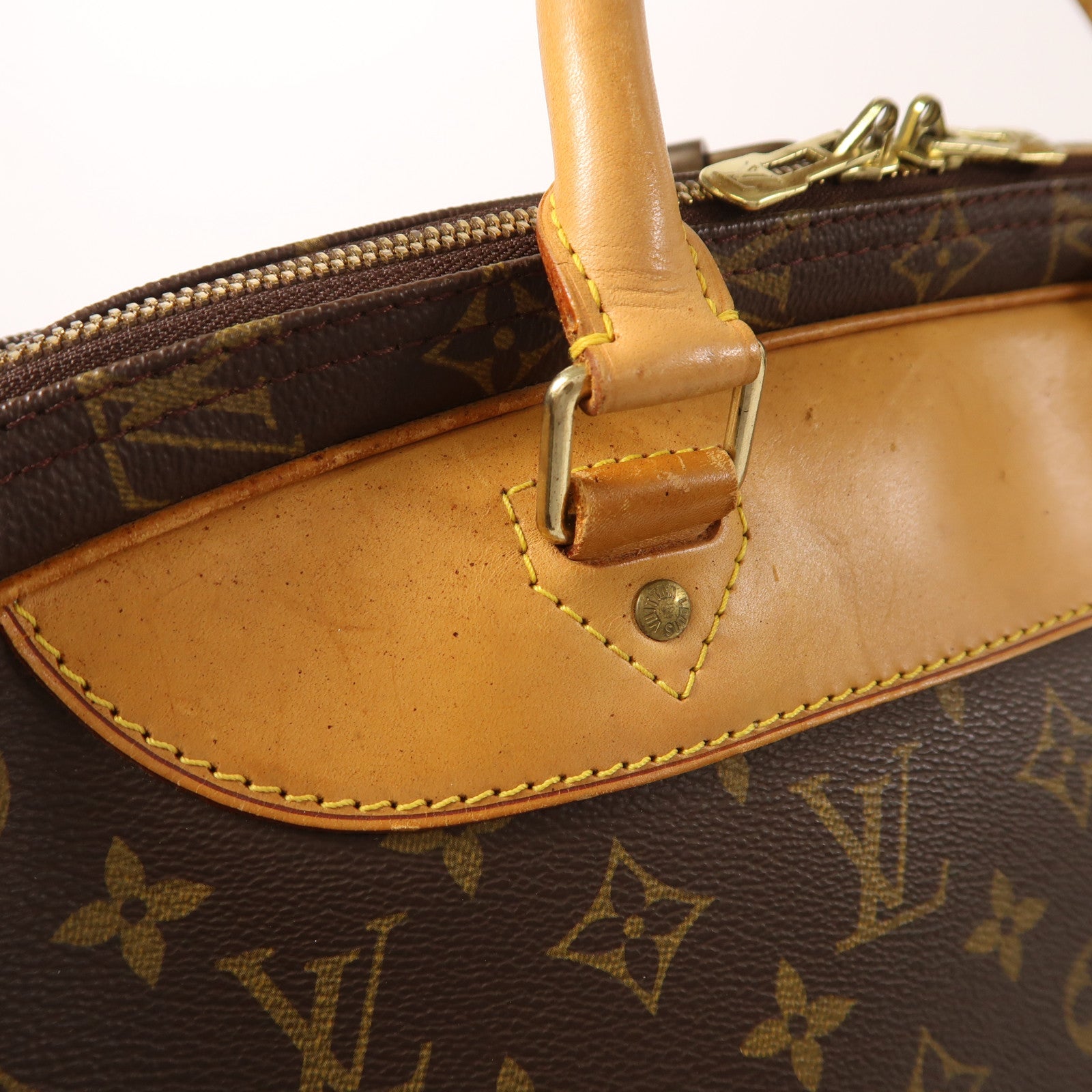 LOUIS VUITTON Monogram Alize 24H金扣波士頓包