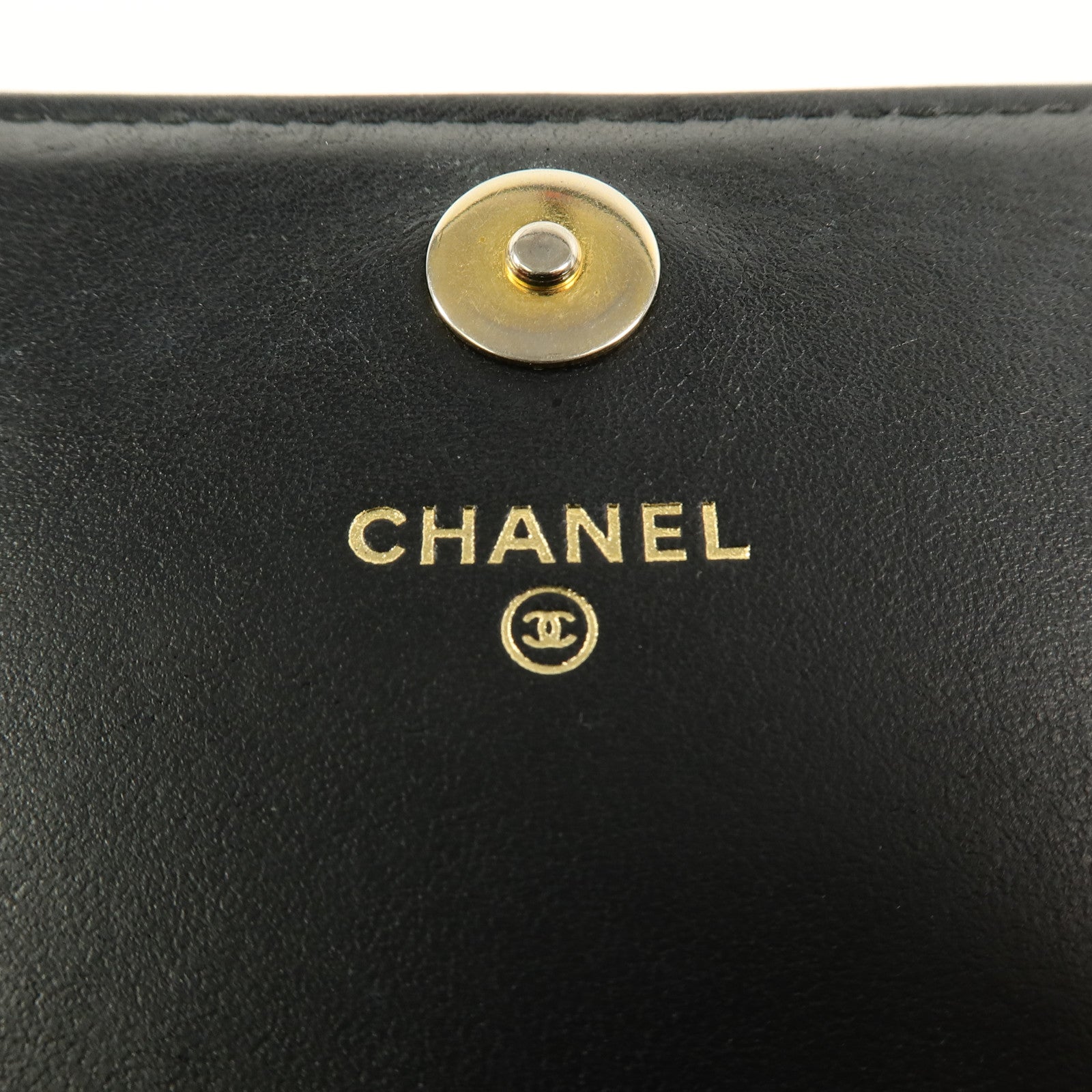 CHANEL 羊皮皮革Wallet On Chain鏈帶肩背袋