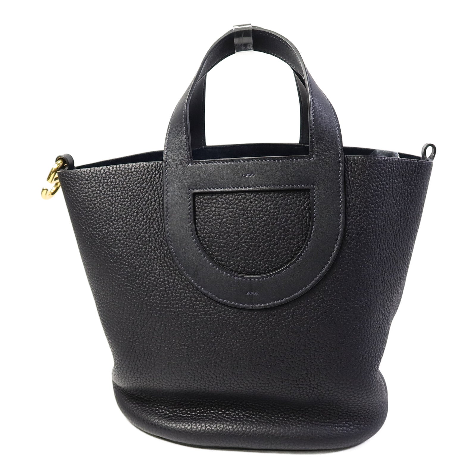 HERMES Clemence皮革In The Loop 23手挽袋Caban