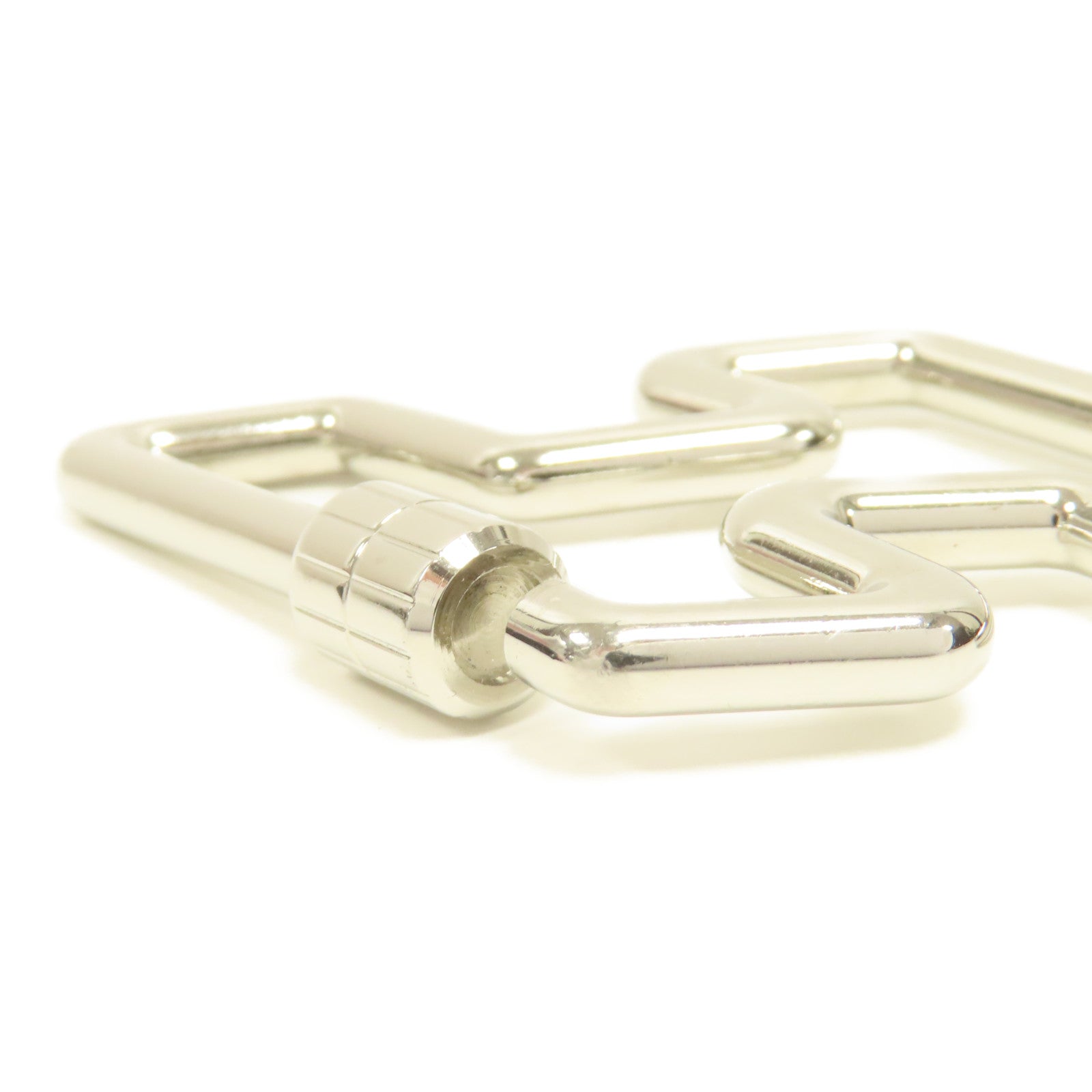 HERMES 金屬Key Charm鎖匙扣銀色