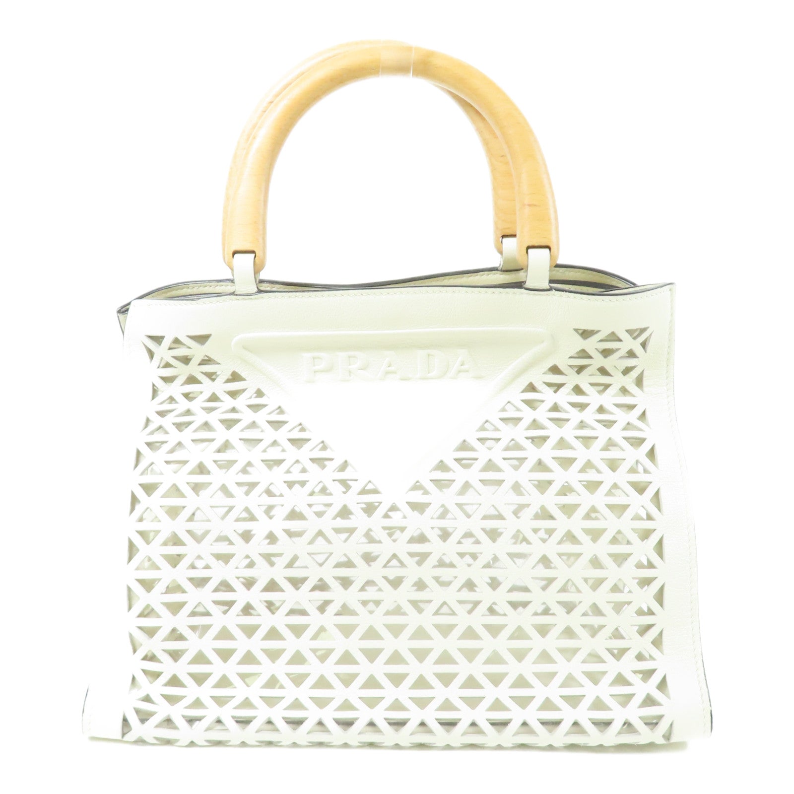 PRADA 皮革Hand Bag手挽袋