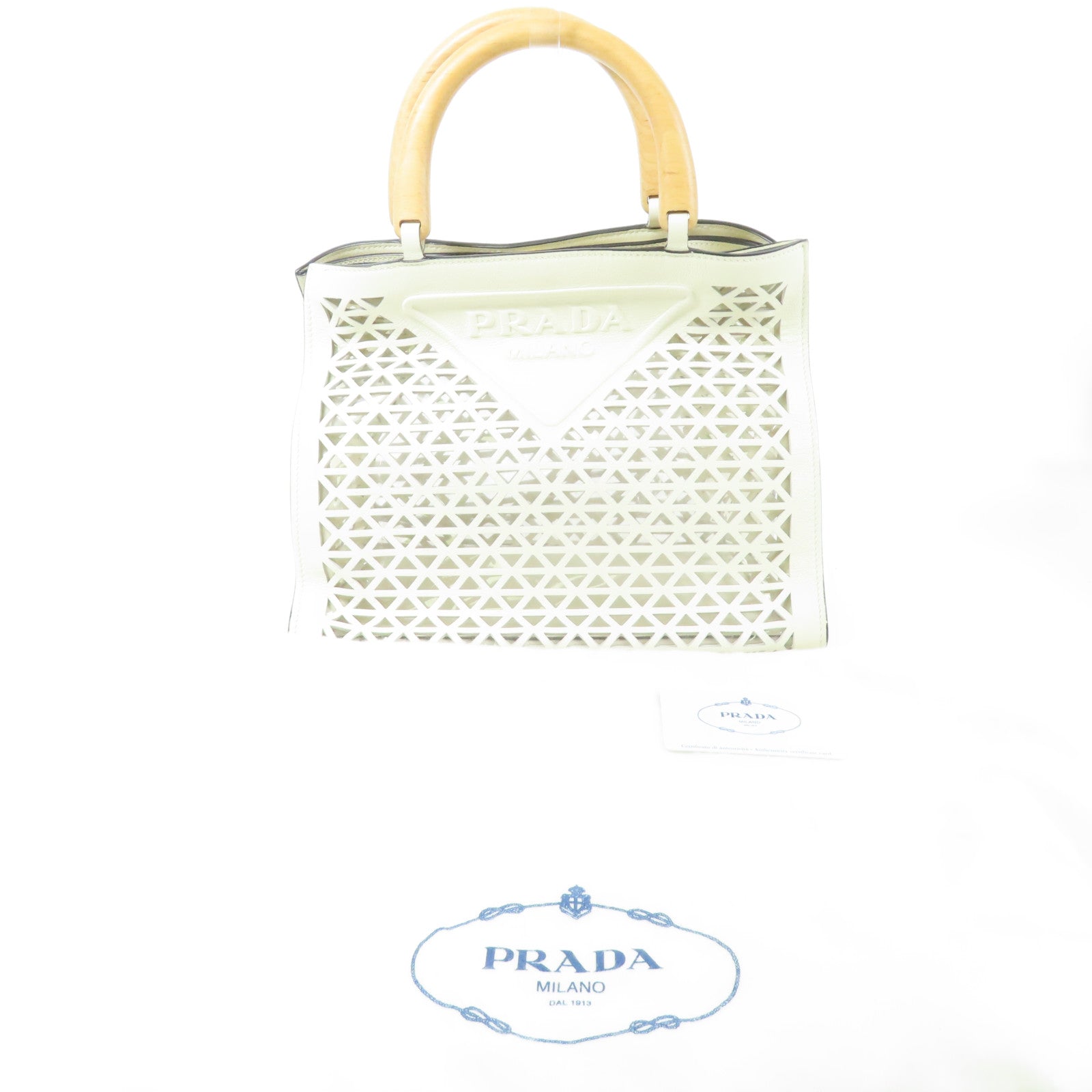 PRADA 皮革Hand Bag手挽袋