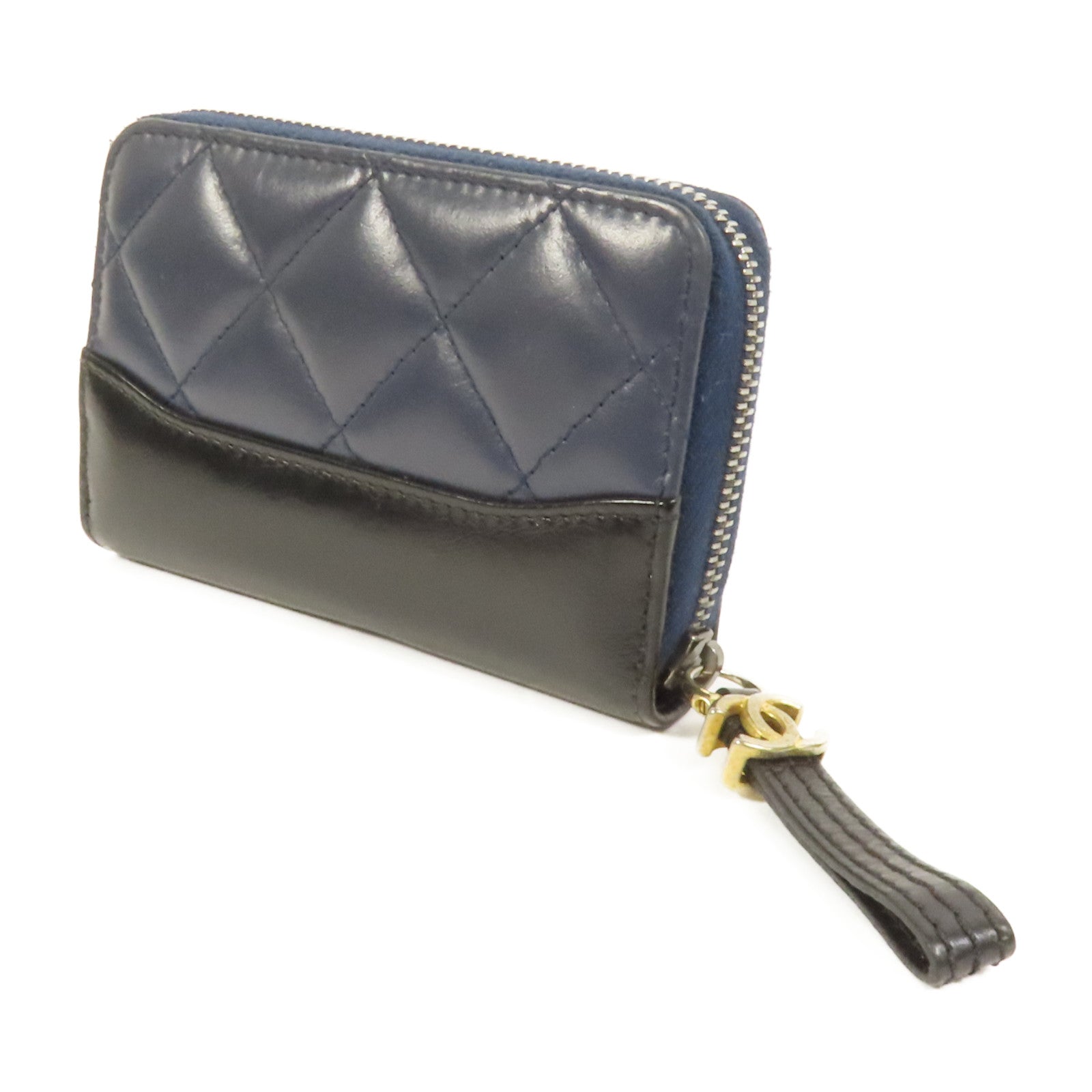CHANEL 牛皮皮革Card Case金扣卡片套