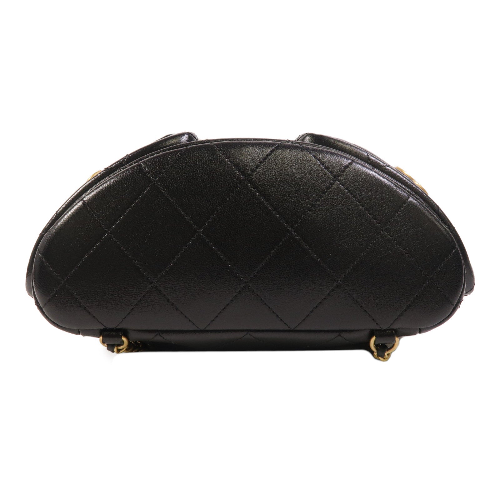CHANEL 羊皮皮革25C Backpack金扣背包