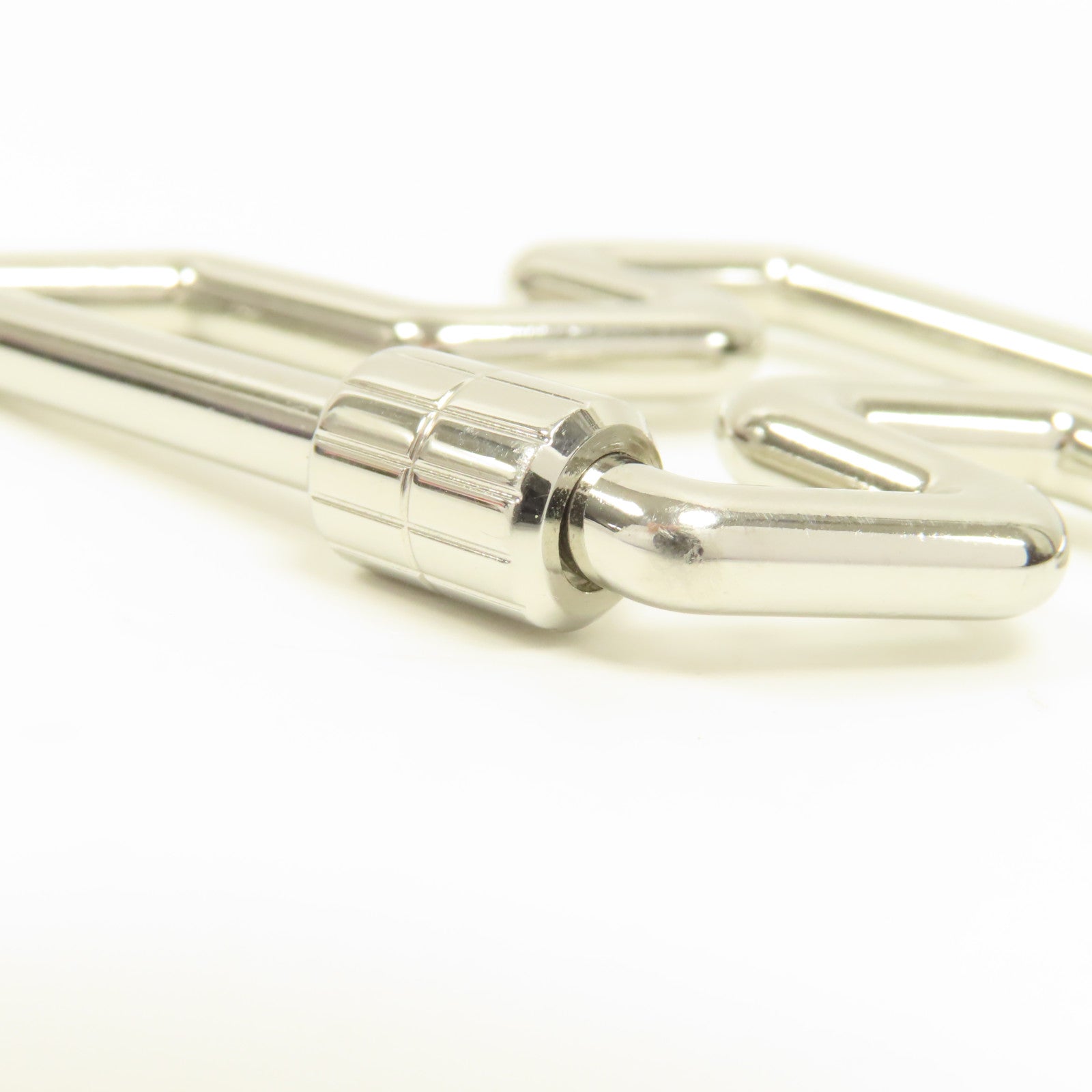 HERMES 金屬Key Charm鎖匙扣銀色