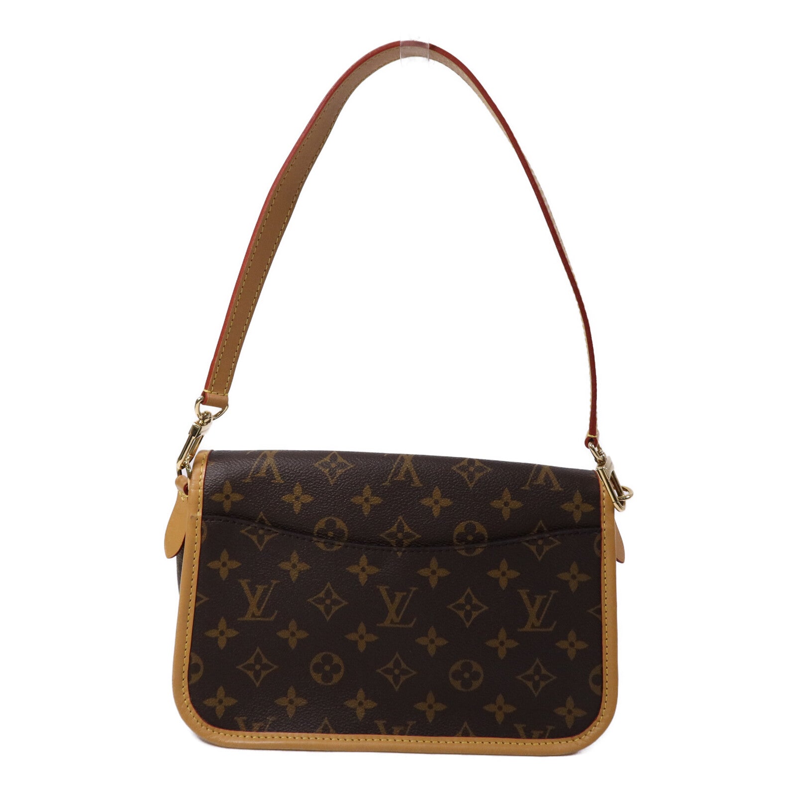 LOUIS VUITTON Monogram Diane金扣手挽肩背兩用袋