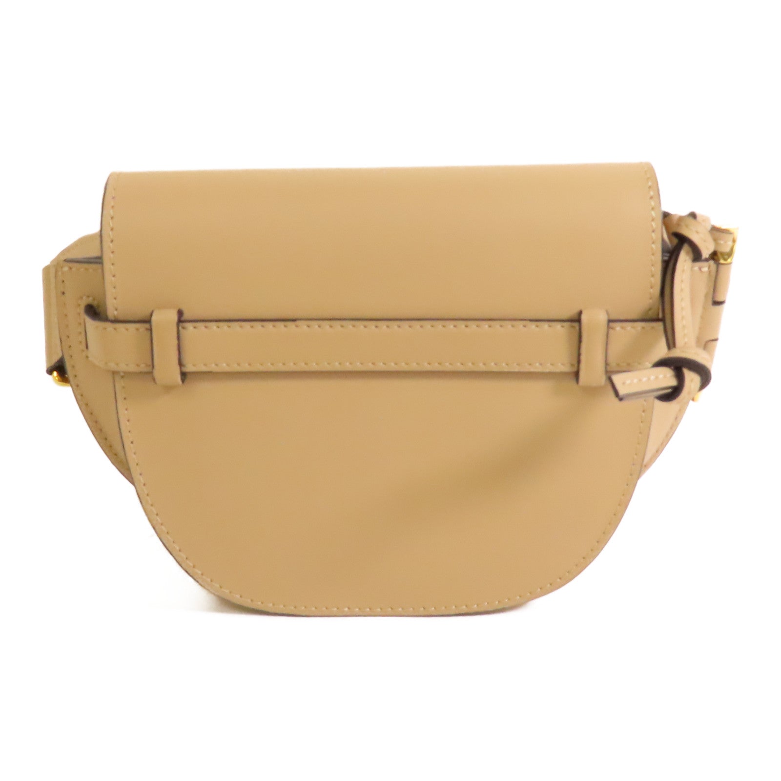 LOEWE 牛皮皮革Mini Gate金扣肩背袋
