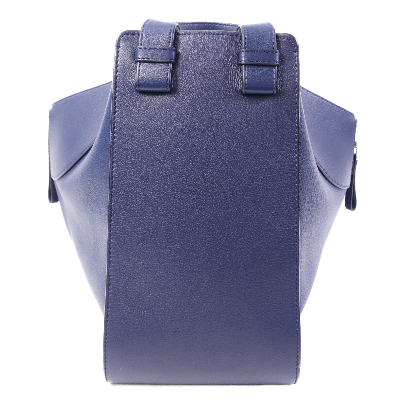 LOEWE 牛皮皮革Hammock Medium銀扣手挽肩背兩用袋