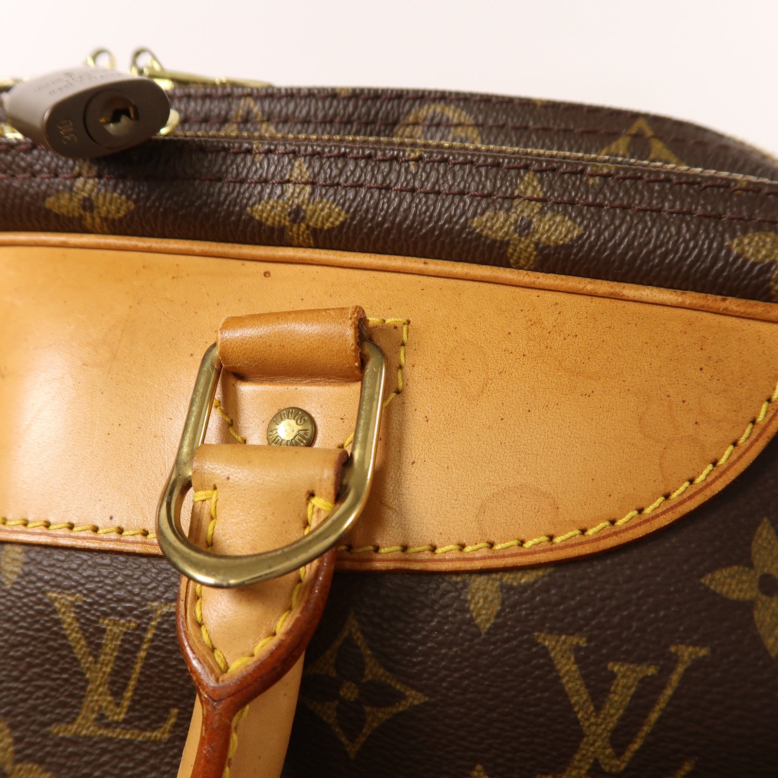 LOUIS VUITTON Monogram Alize 24H金扣波士頓包
