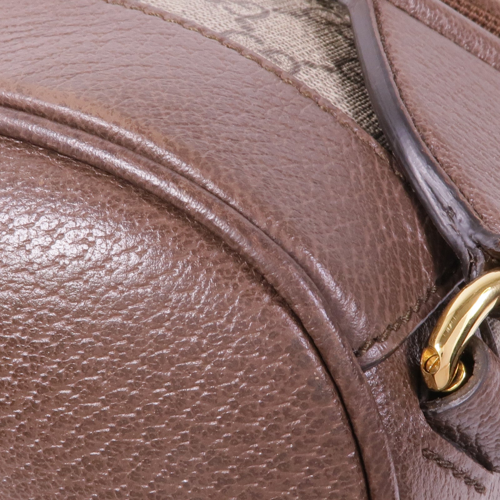 GUCCI 塗層帆布GG Supreme Backpack金扣背包