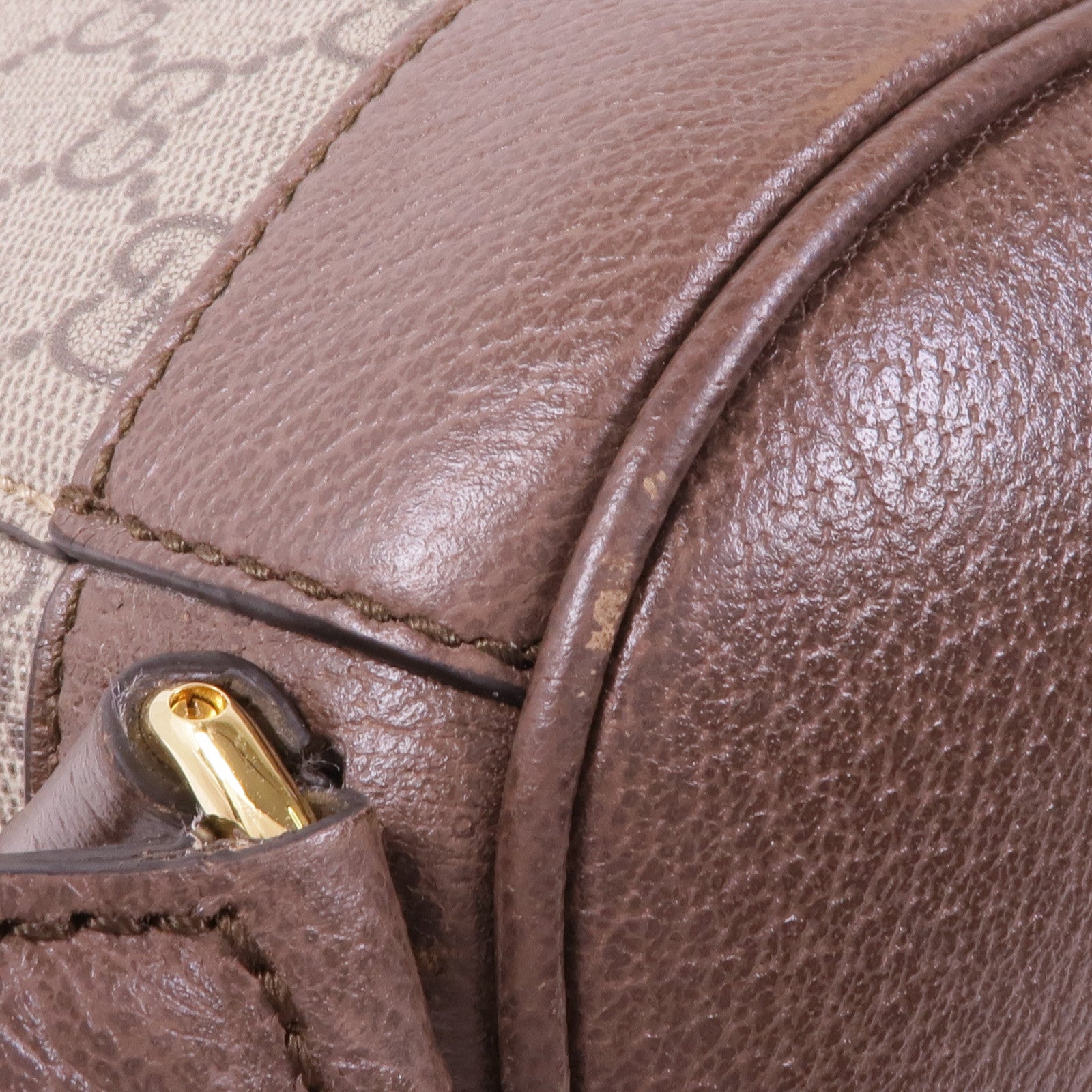 GUCCI 塗層帆布GG Supreme Backpack金扣背包