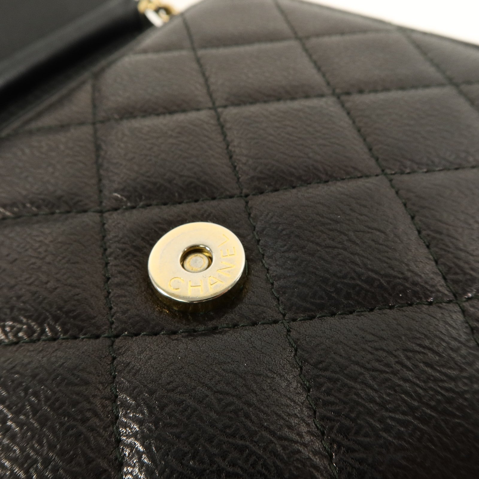CHANEL 羊皮皮革Wallet On Chain鏈帶肩背袋